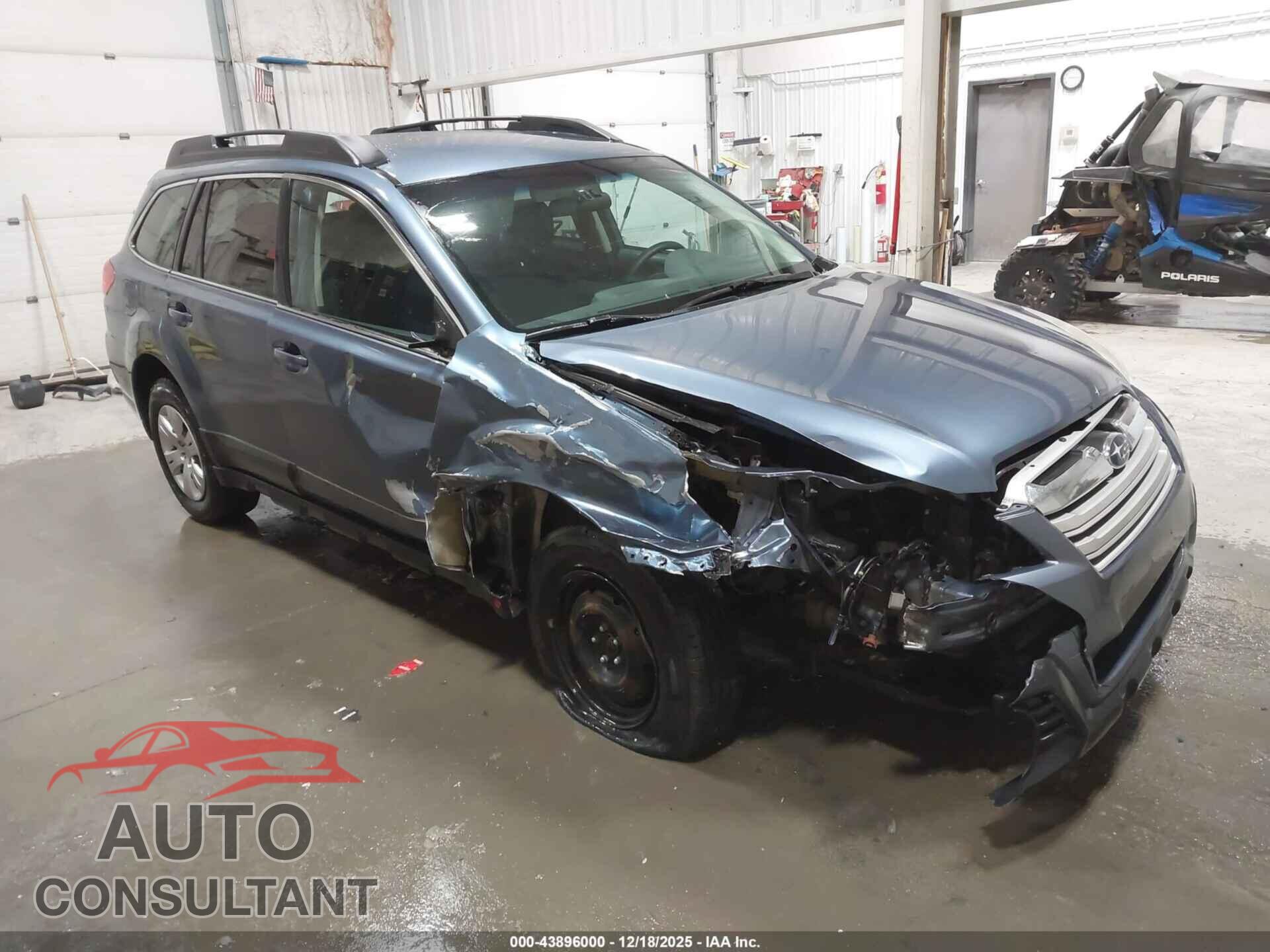 SUBARU OUTBACK 2013 - 4S4BRBAC8D3320492