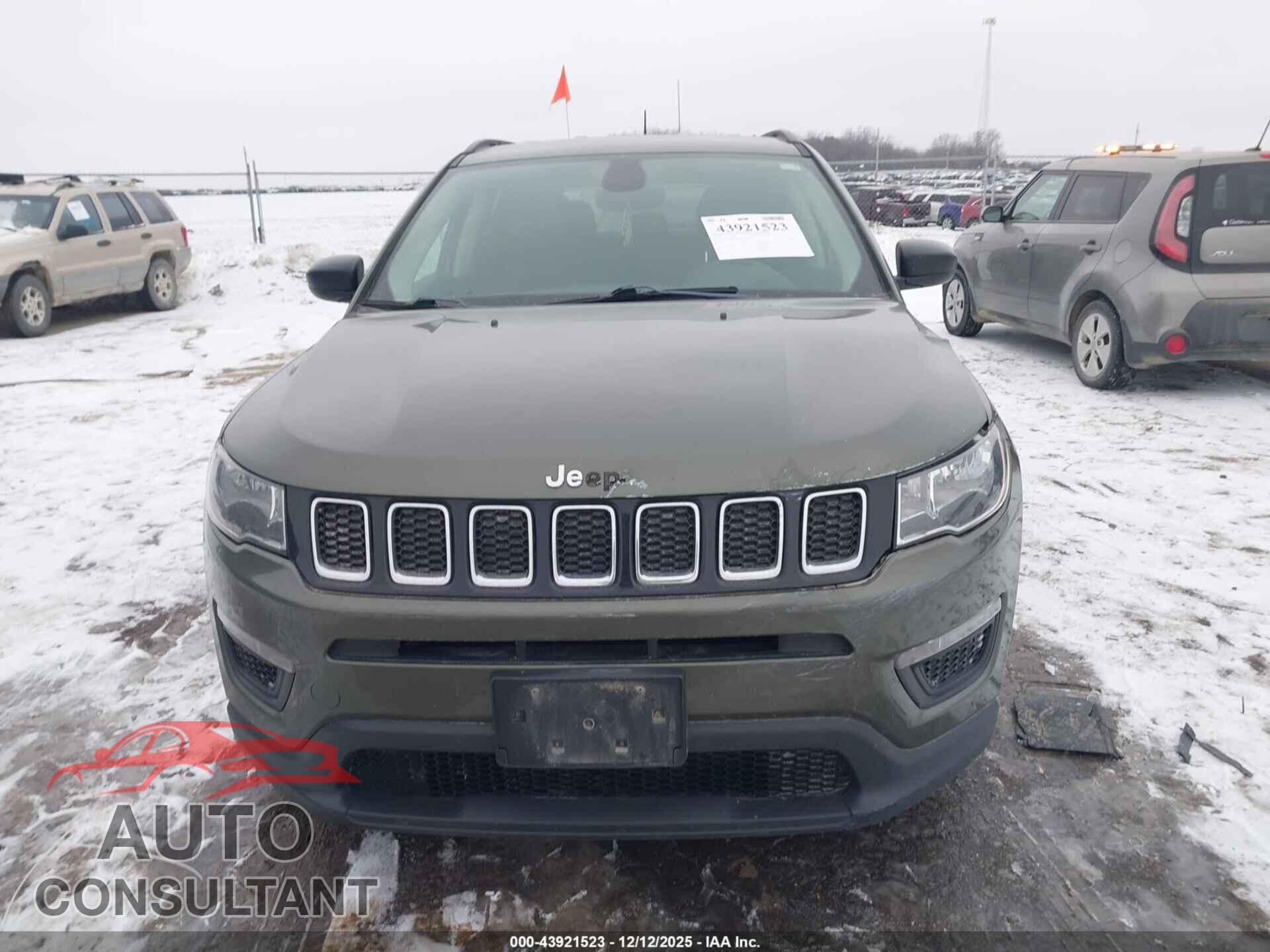 JEEP NEW COMPASS 2017 - 3C4NJCAB6HT668260