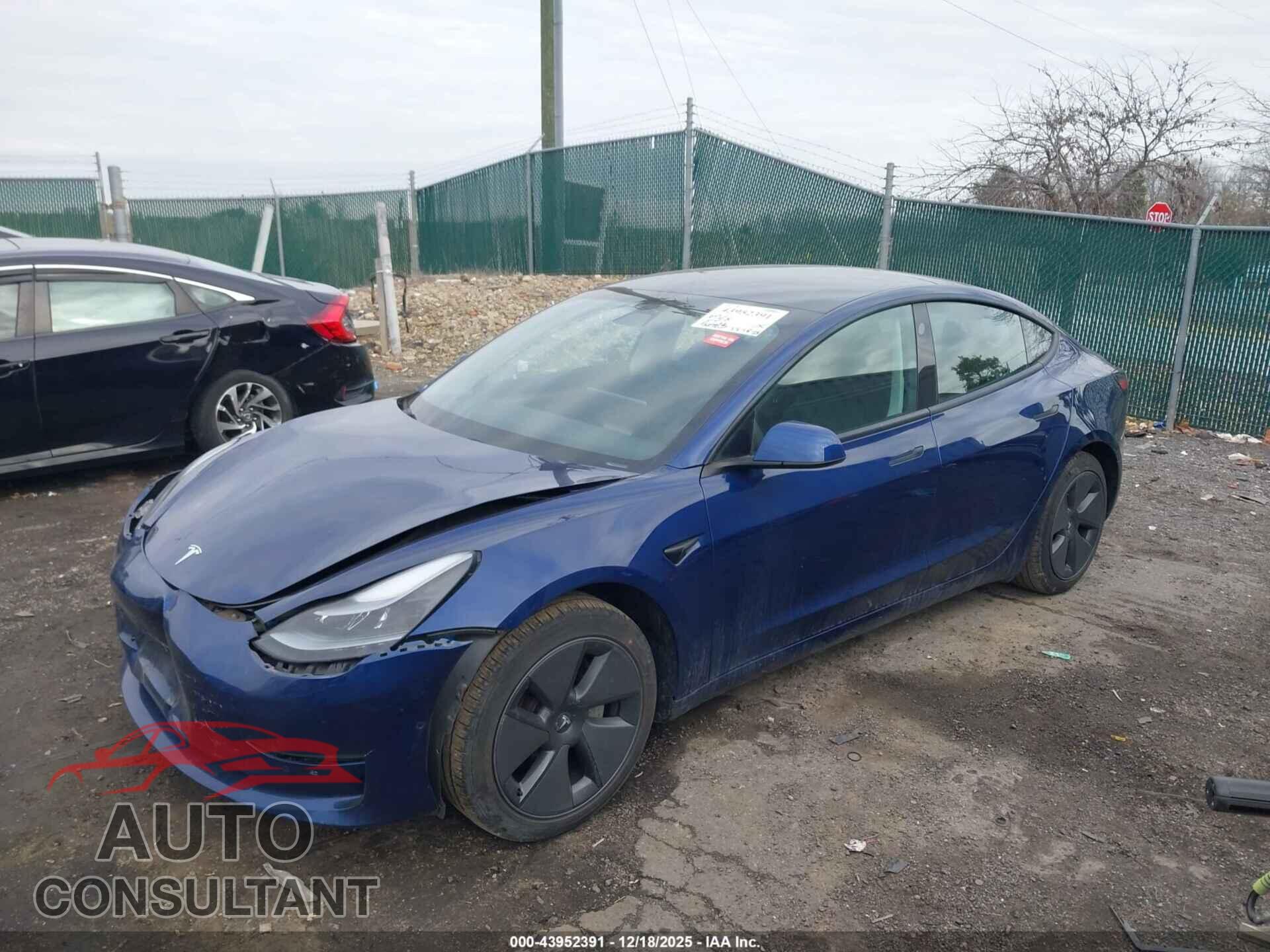 TESLA MODEL 3 2021 - 5YJ3E1EAXMF991155