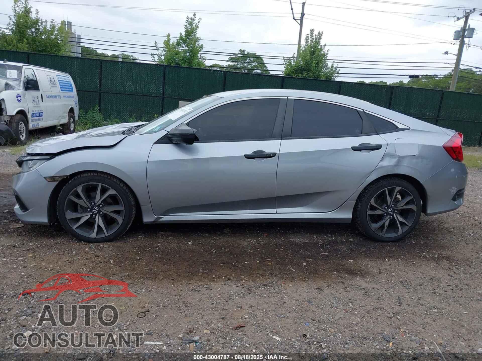 HONDA CIVIC 2019 - 2HGFC2F83KH531302