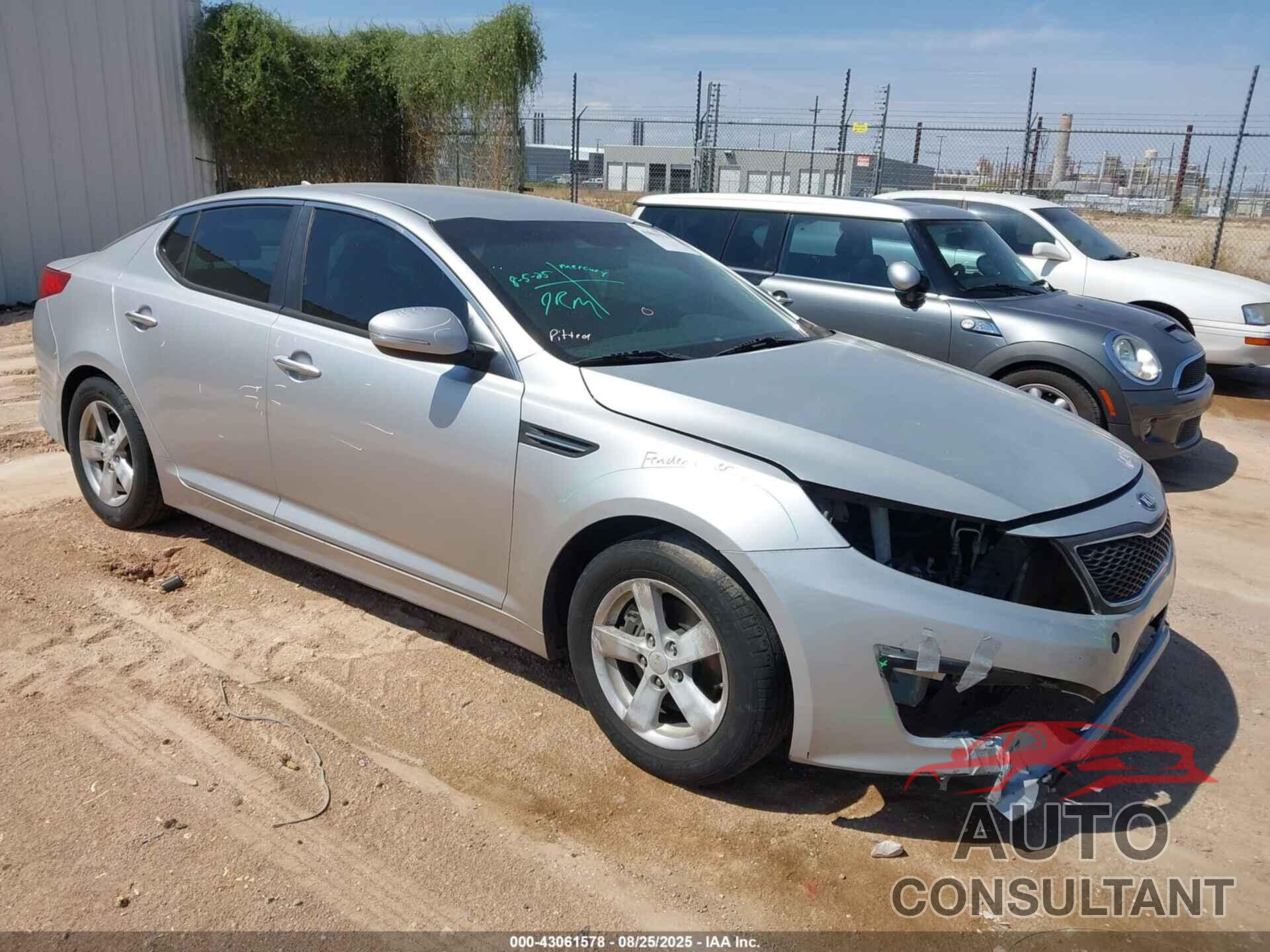 KIA OPTIMA 2014 - KNAGM4A70E5479808