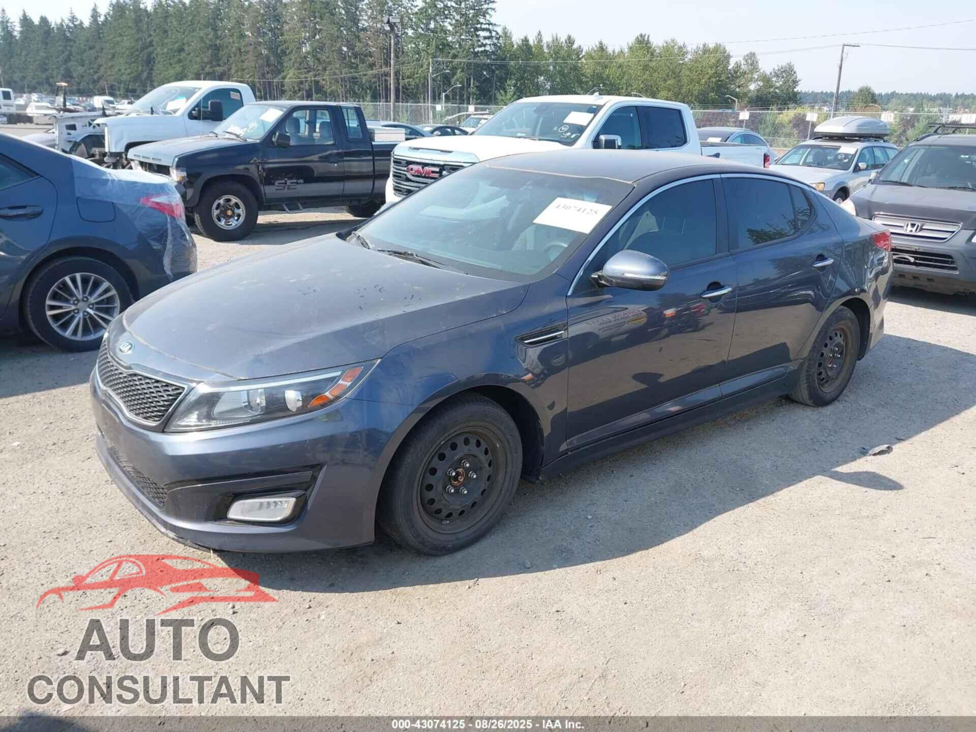 KIA OPTIMA 2015 - KNAGM4A72F5590331