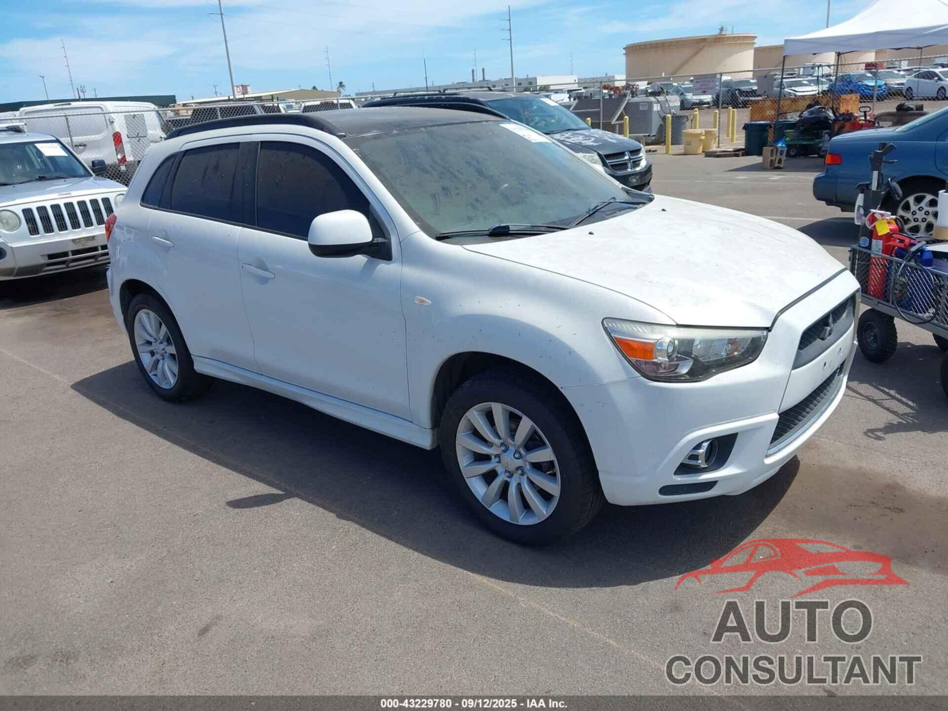 MITSUBISHI OUTLANDER SPORT 2011 - JA4AP4AU4BZ016493