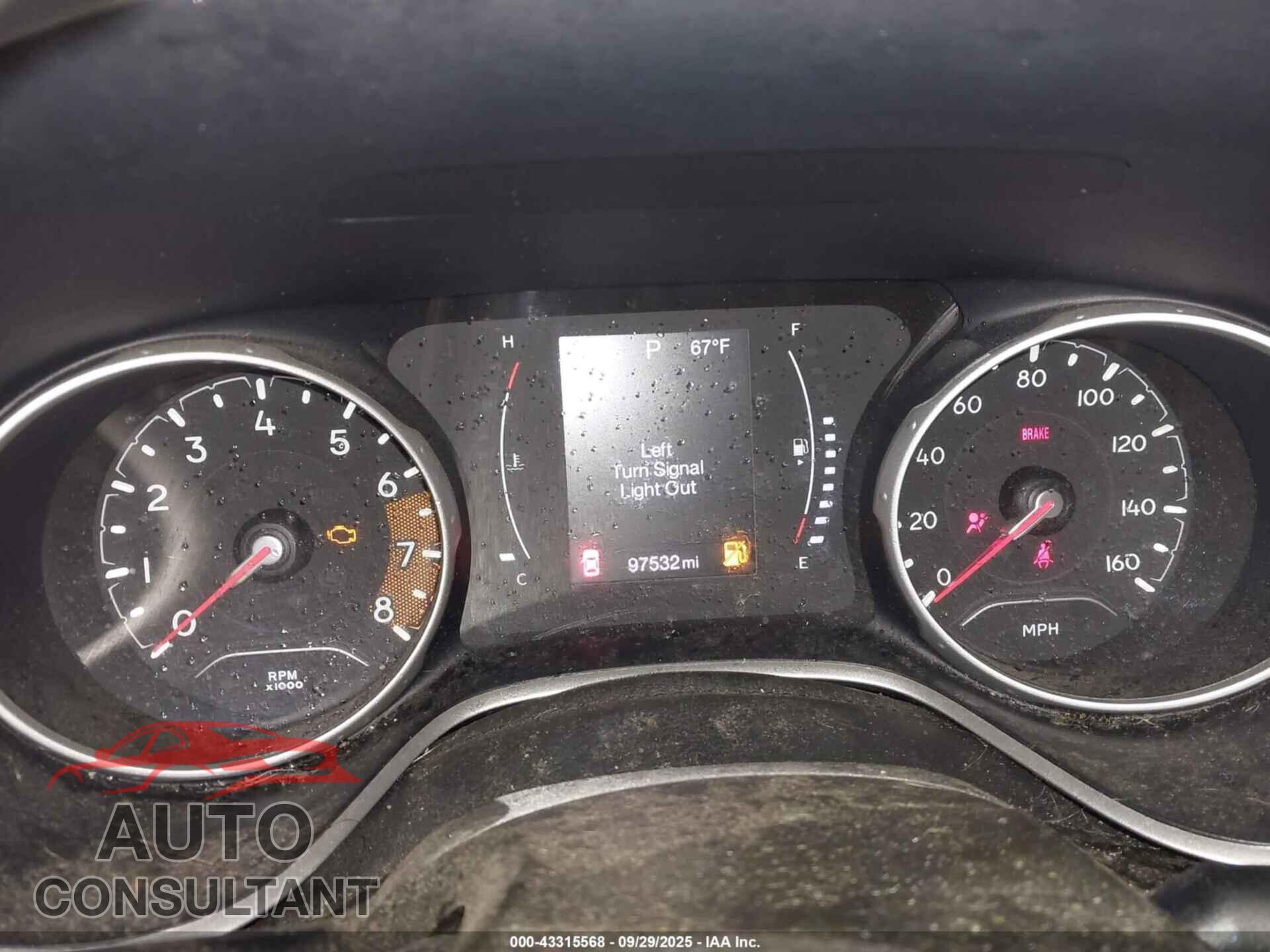 JEEP NEW COMPASS 2017 - 3C4NJDBB3HT660878
