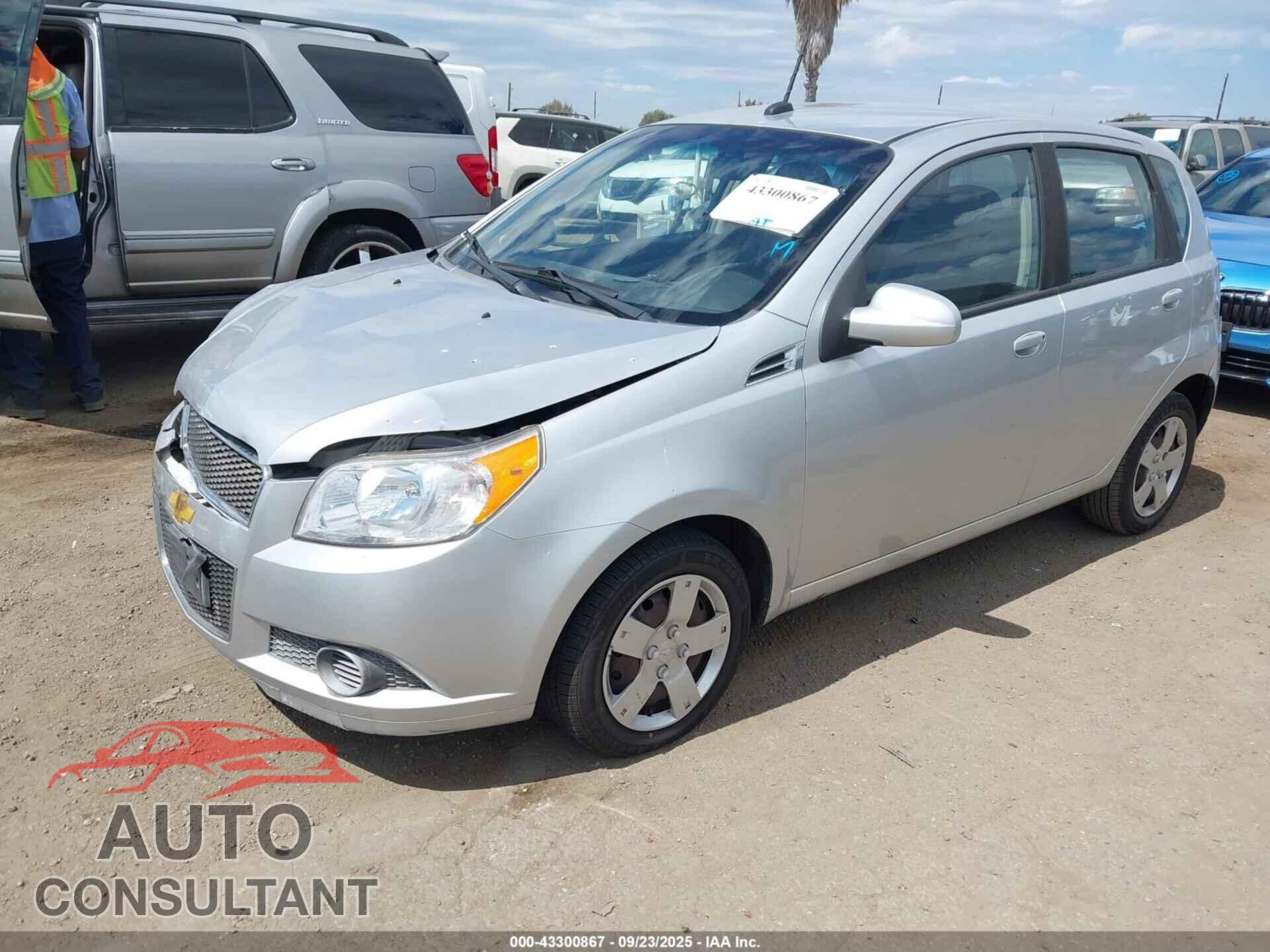 CHEVROLET AVEO 2011 - KL1TD6DE2BB189534