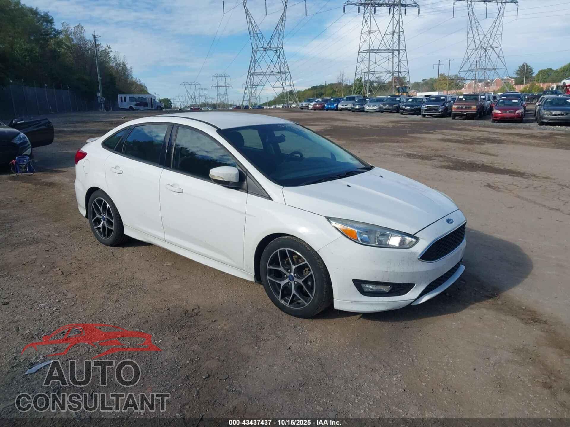 FORD FOCUS 2016 - 1FADP3F25GL393936