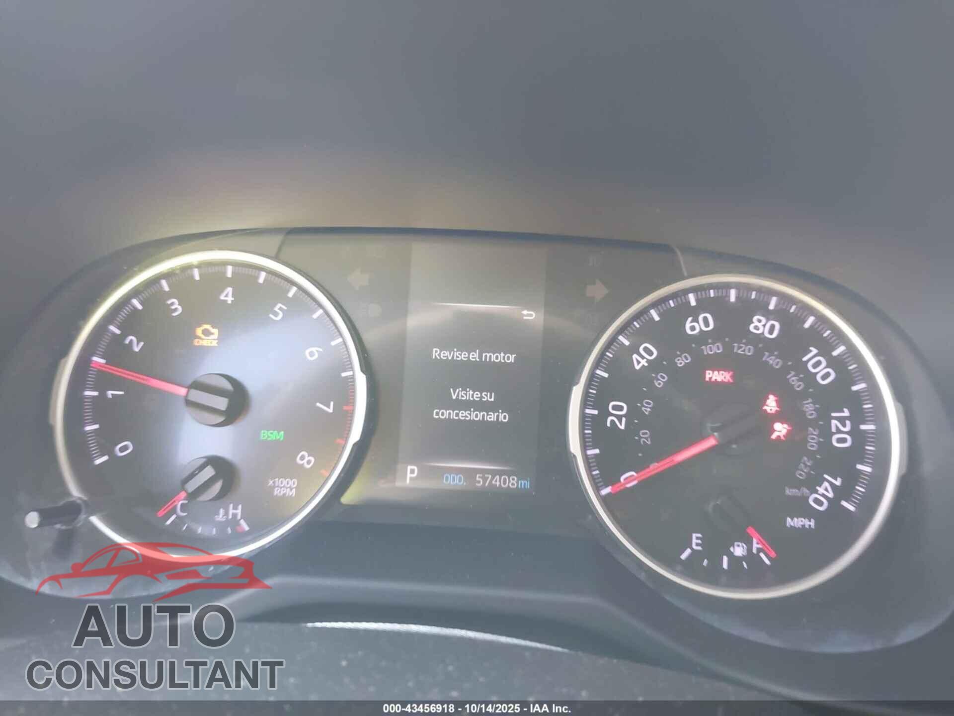 TOYOTA RAV4 2020 - 2T3W1RFV8LC069082