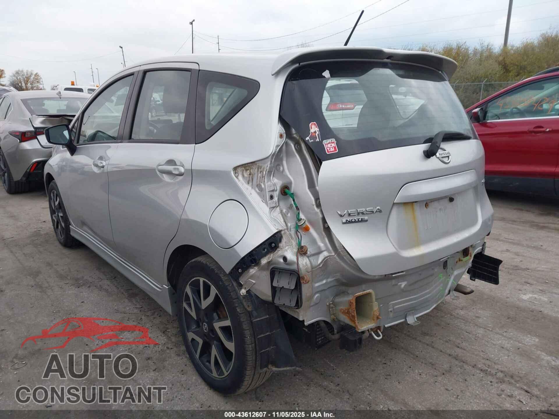 NISSAN VERSA NOTE 2017 - 3N1CE2CP3HL353613