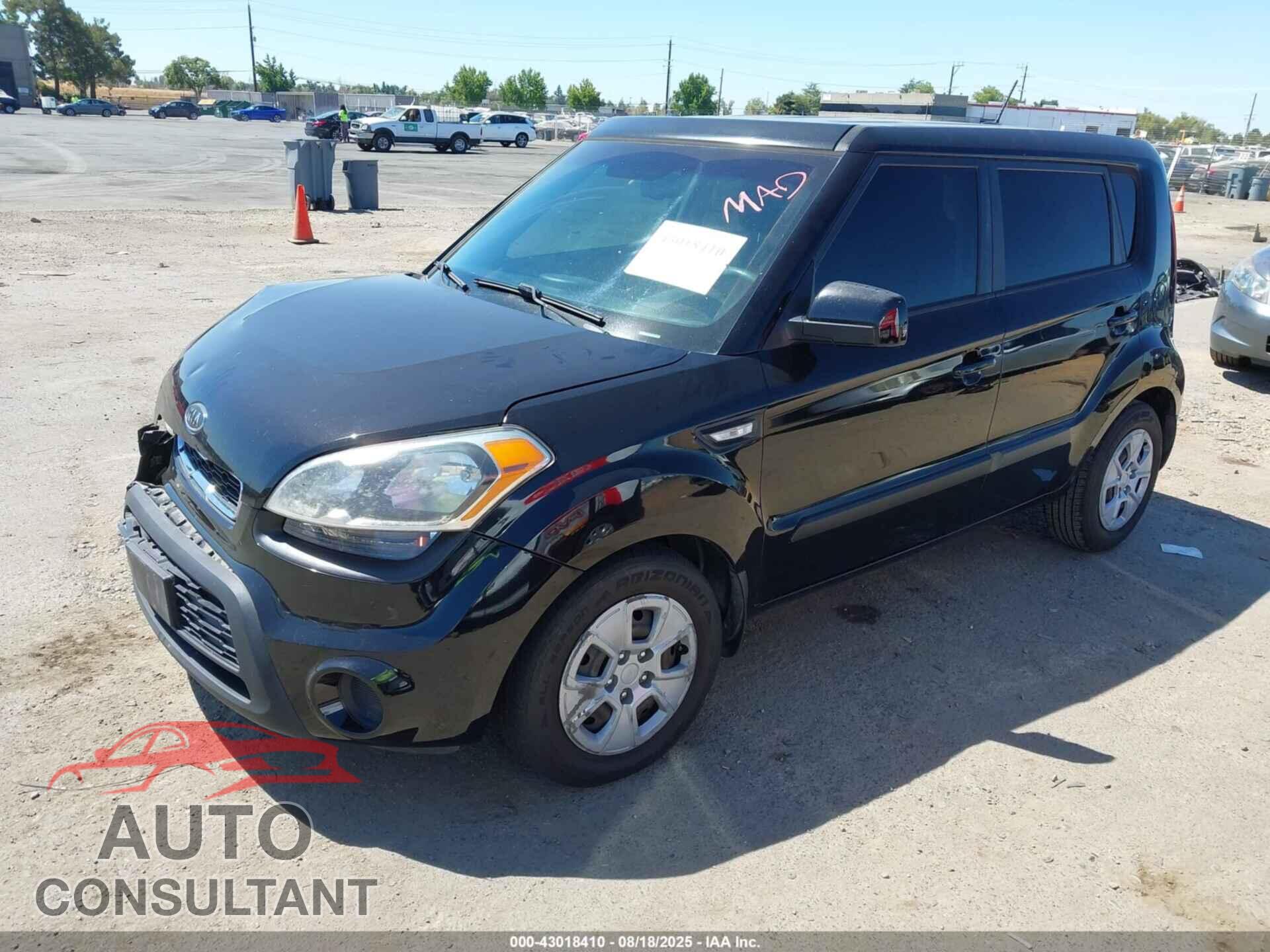 KIA SOUL 2012 - KNDJT2A50C7748552