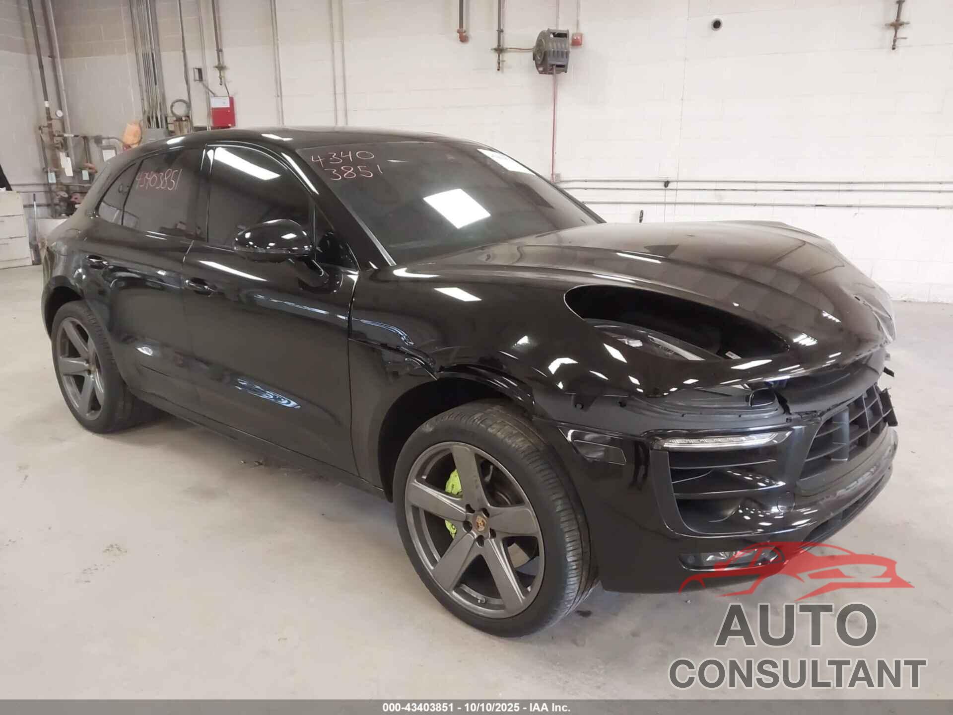PORSCHE MACAN 2017 - WP1AG2A52HLB50819