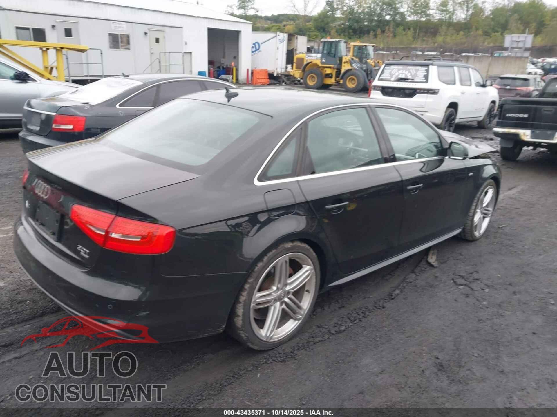 AUDI A4 2013 - WAUKFAFL5DN026792