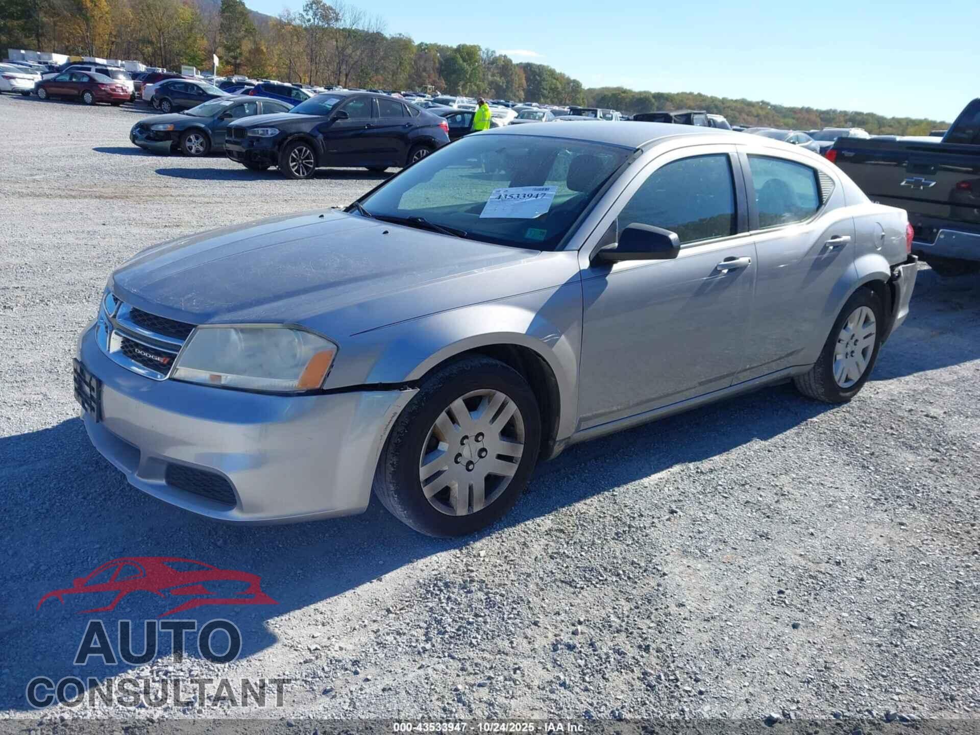 DODGE AVENGER 2014 - 1C3CDZAB4EN215286