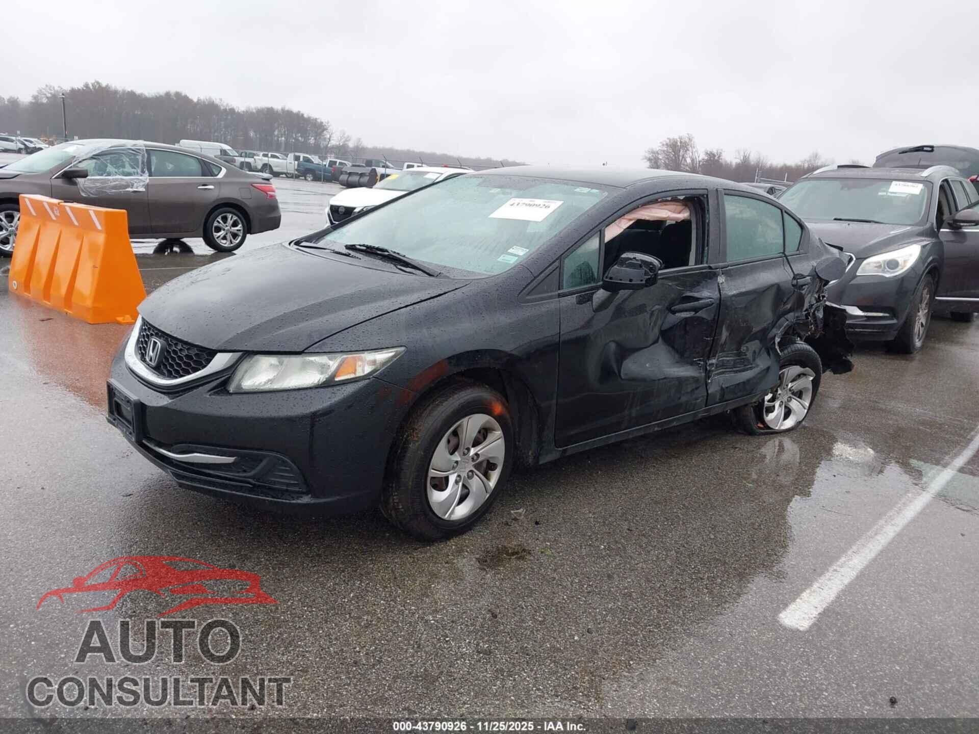 HONDA CIVIC 2013 - 2HGFB2F58DH581219