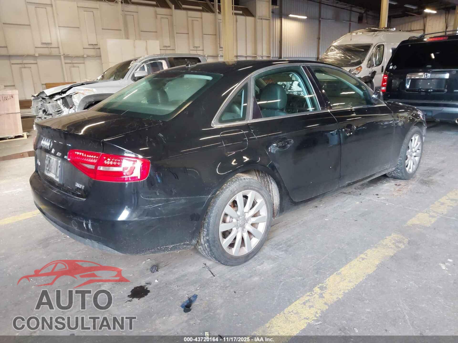 AUDI A4 2013 - WAUAFAFL2DA046758