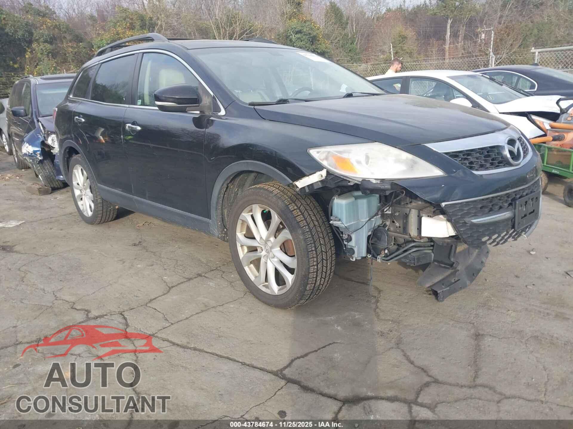 MAZDA CX-9 2012 - JM3TB3DV5C0337287