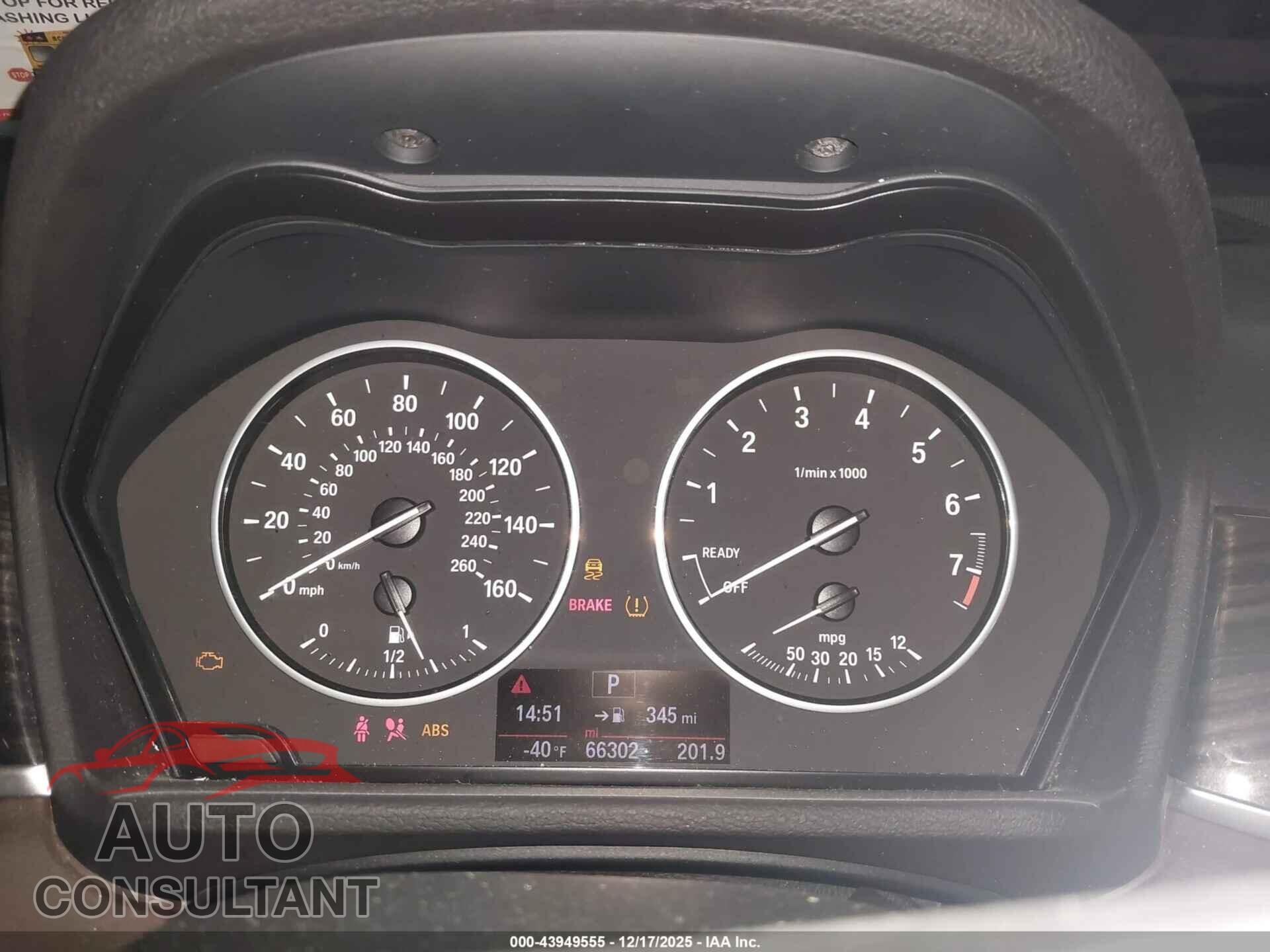 BMW X1 2017 - WBXHT3Z32H4A52362