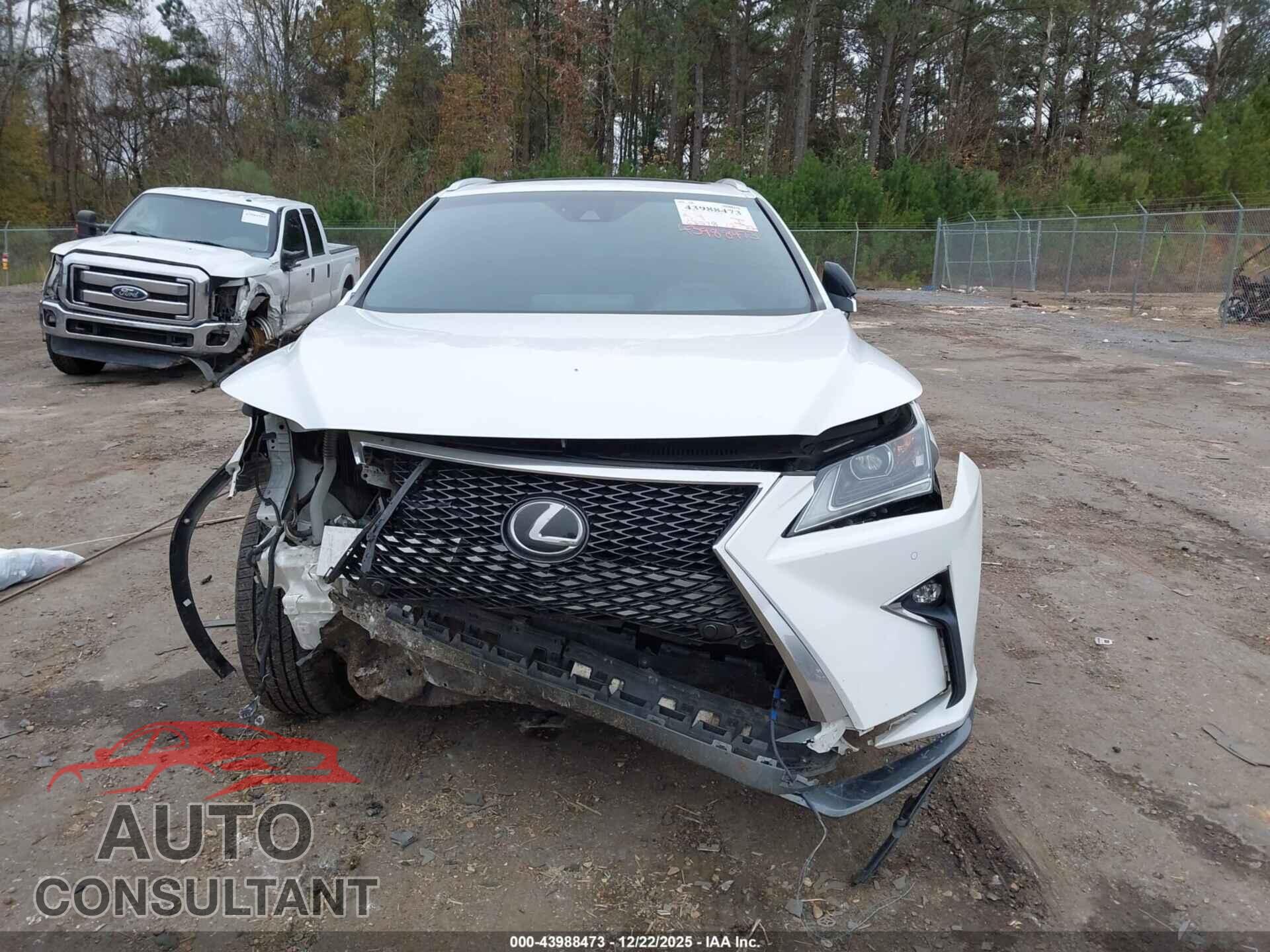 LEXUS RX 350 2017 - 2T2BZMCA8HC058381