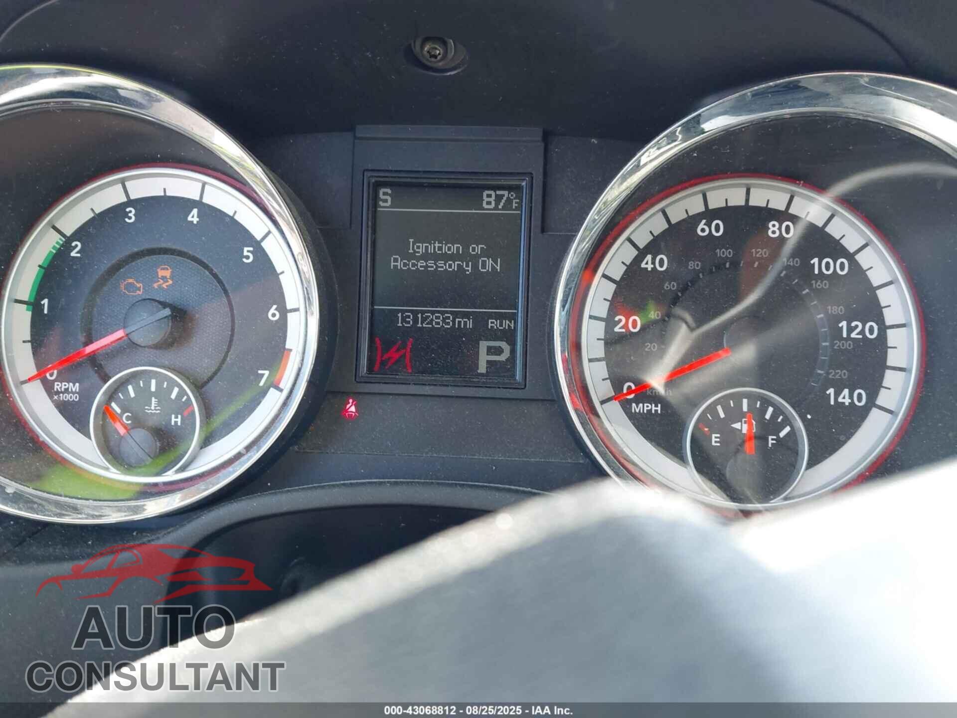 DODGE DURANGO 2012 - 1C4RDJDG5CC197999