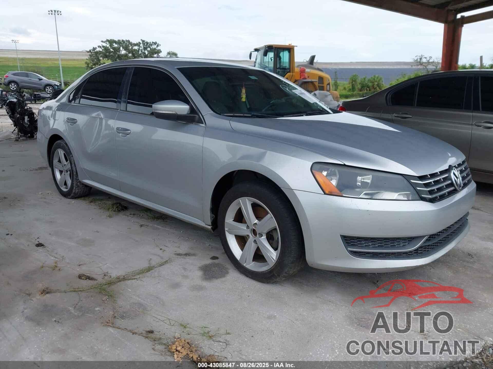VOLKSWAGEN PASSAT 2013 - 1VWBN7A3XDC109904