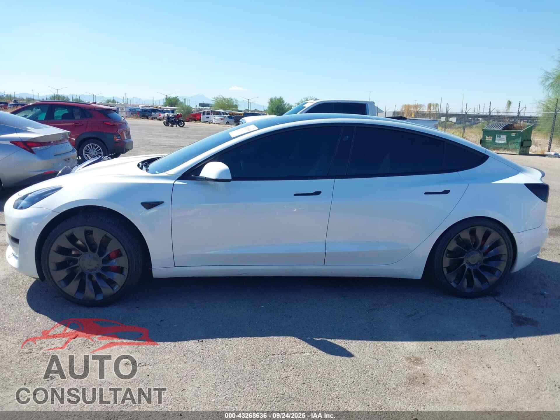 TESLA MODEL 3 2022 - 5YJ3E1EC3NF196953
