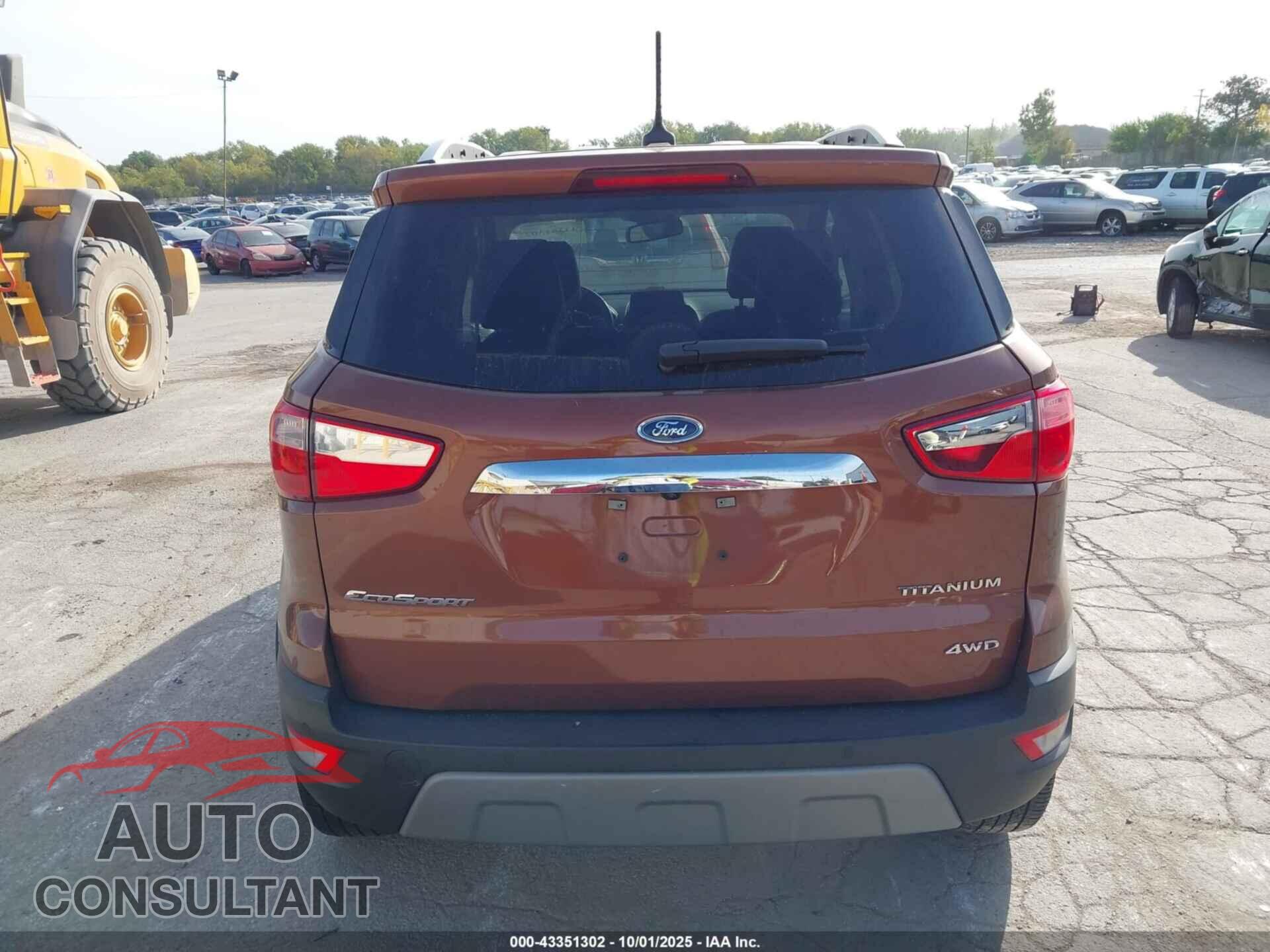 FORD ECOSPORT 2020 - MAJ6S3KL2LC350137