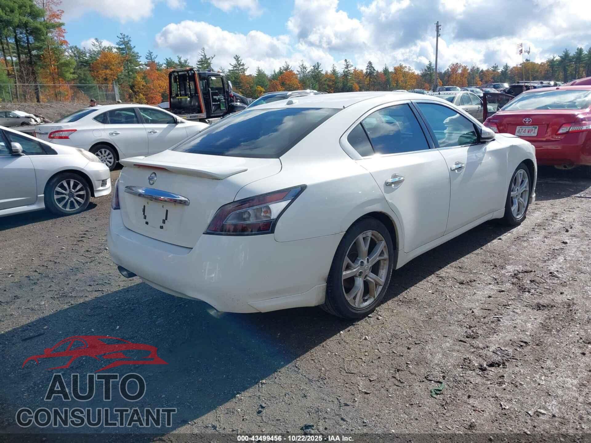NISSAN MAXIMA 2012 - 1N4AA5AP0CC867093