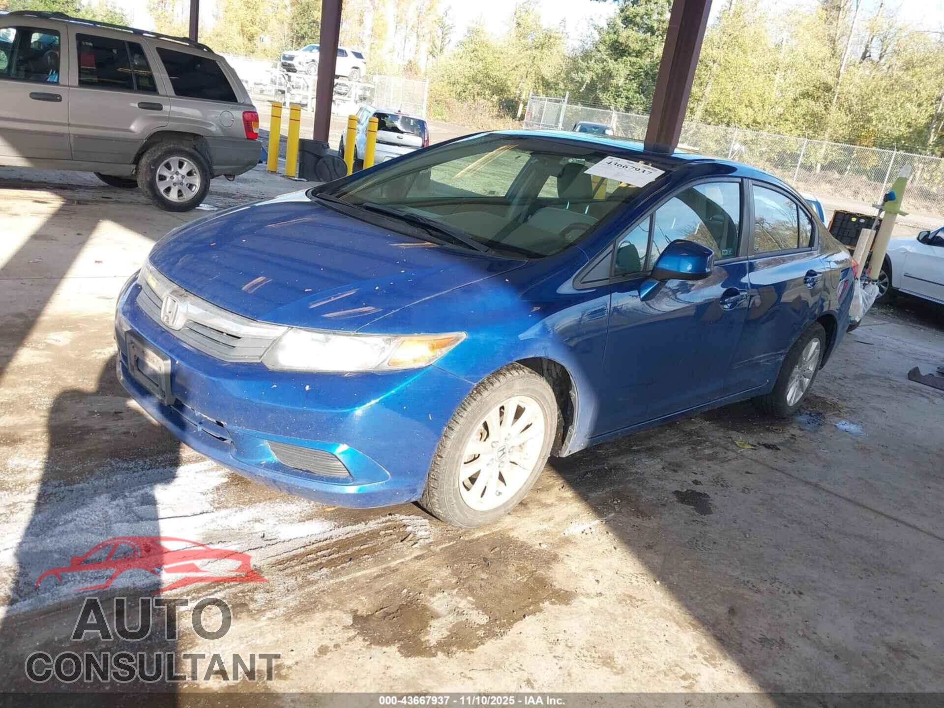 HONDA CIVIC 2012 - 19XFB2F88CE339873