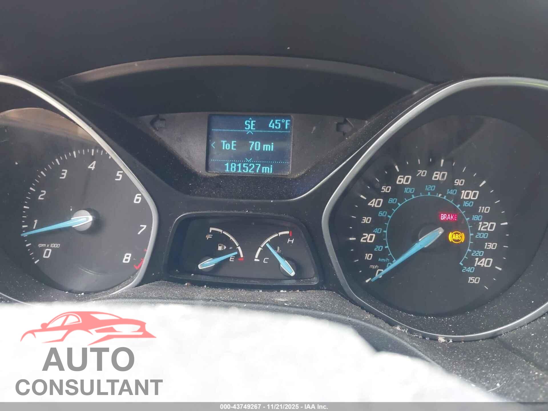 FORD FOCUS 2012 - 1FAHP3F24CL389548