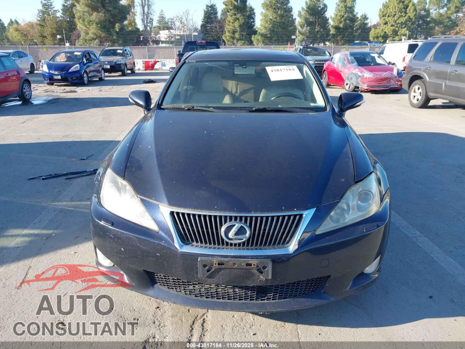 LEXUS IS 250 2010 - JTHCF5C25A5043967