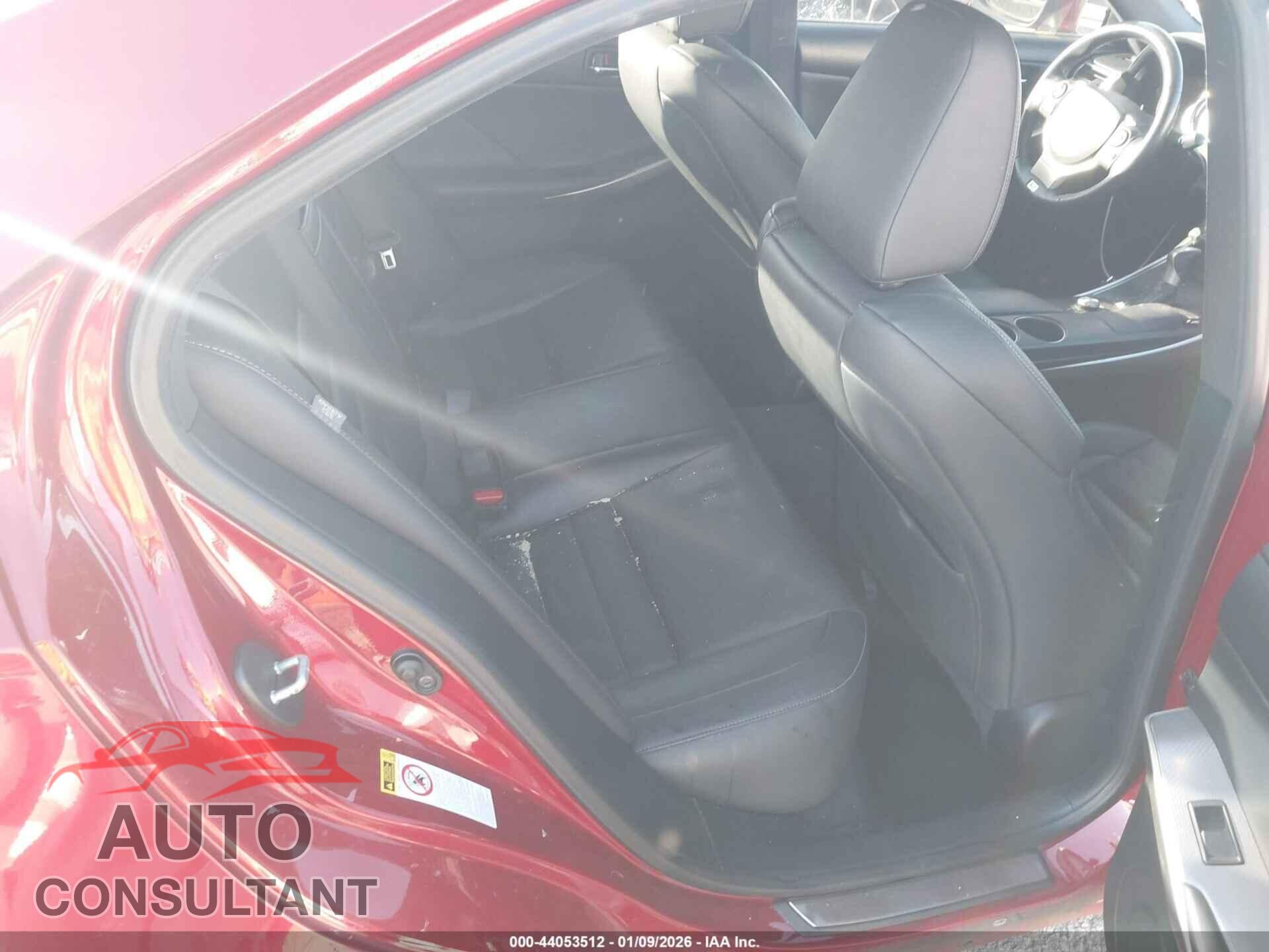 LEXUS IS 250 2015 - JTHBF1D26F5078141