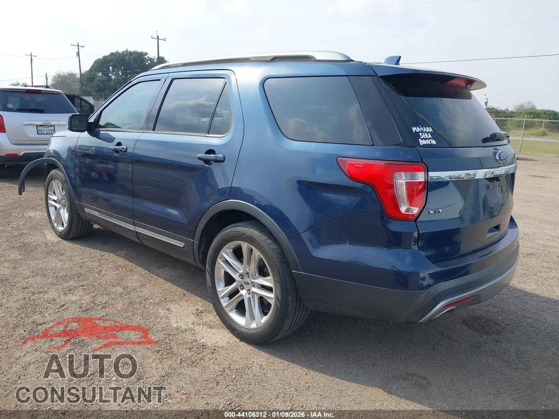 FORD EXPLORER 2017 - 1FM5K7D85HGD40543