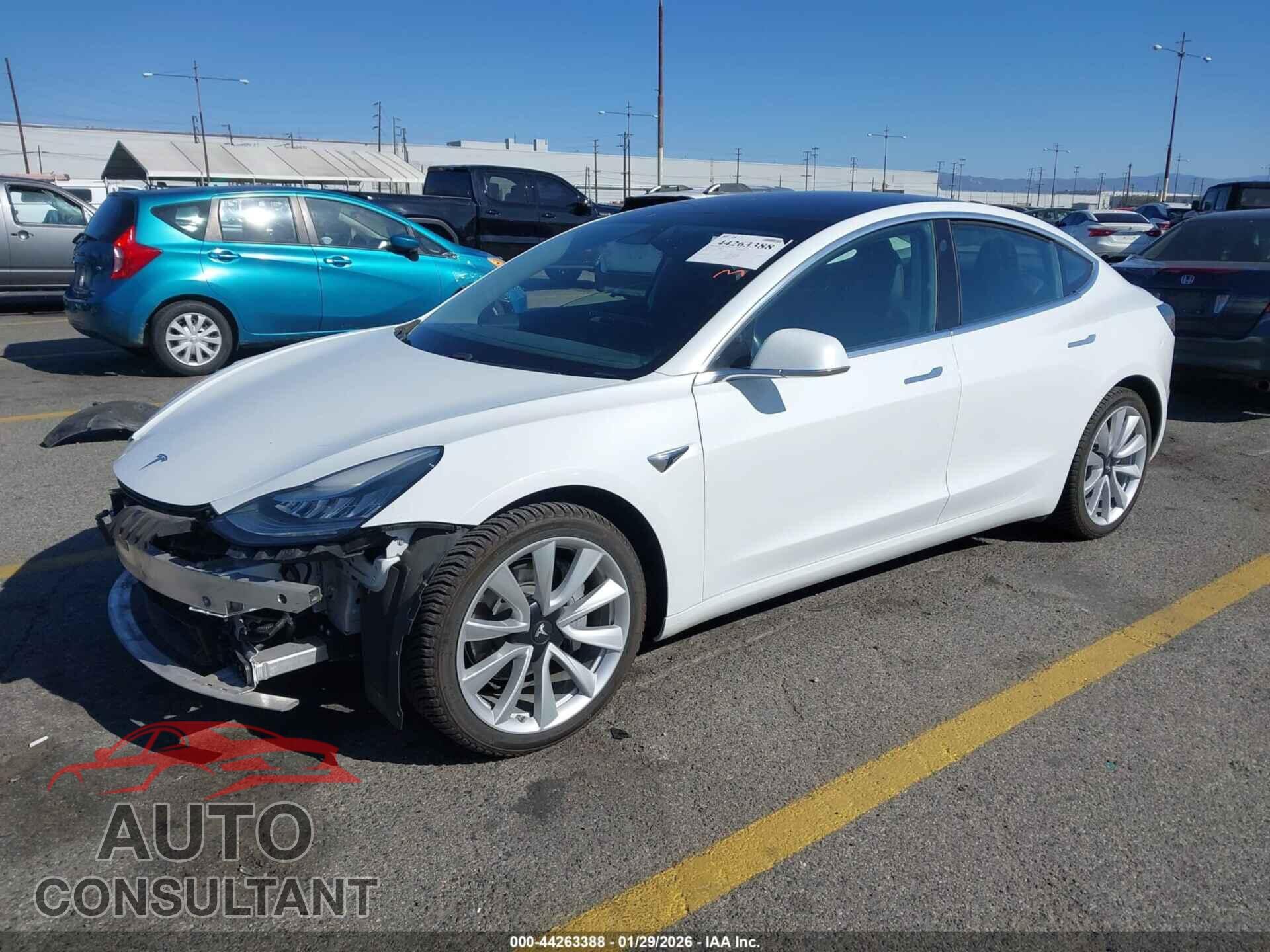 TESLA MODEL 3 2018 - 5YJ3E1EB4JF134348