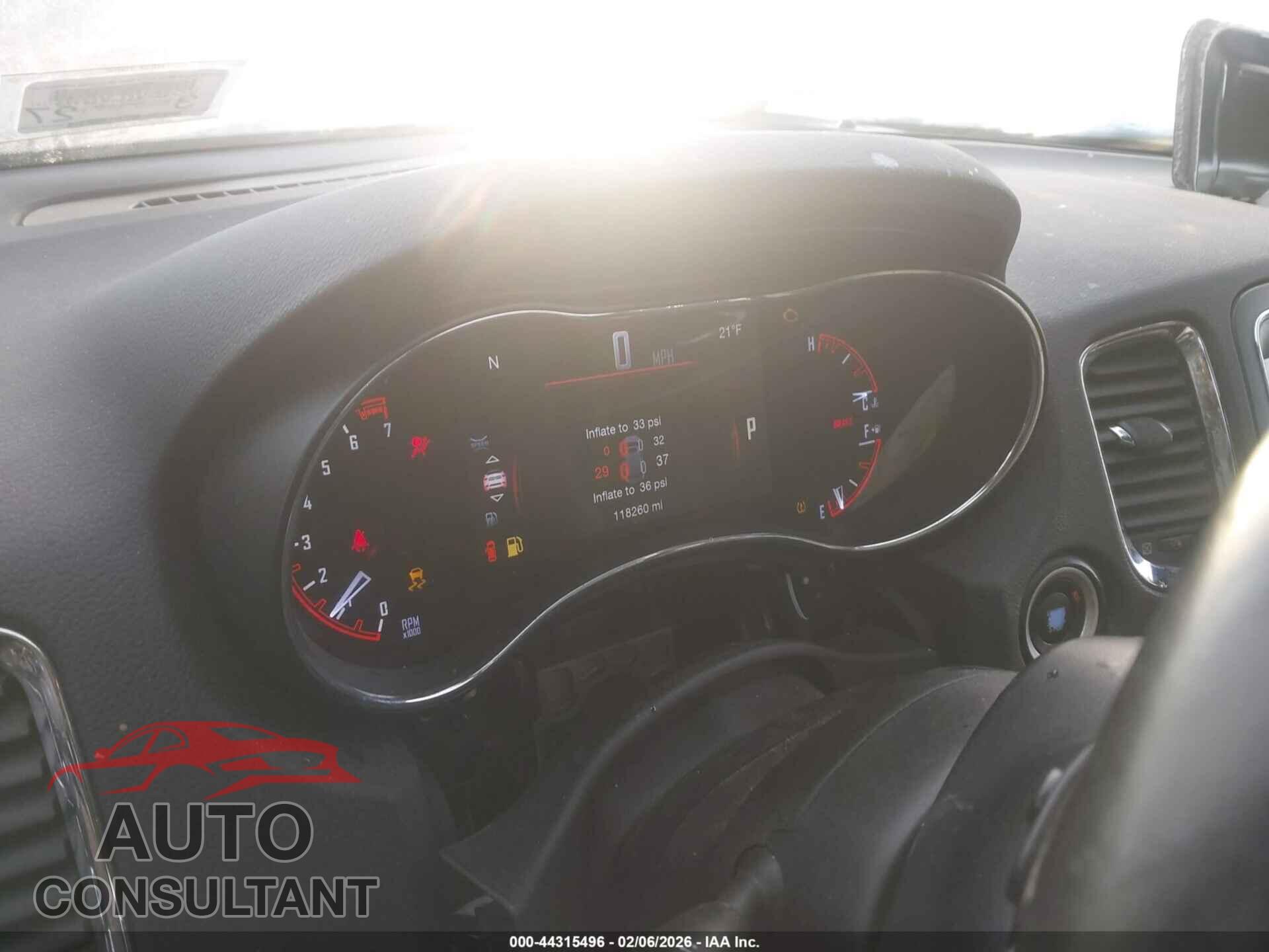 DODGE DURANGO 2017 - 1C4RDJDG8HC766657