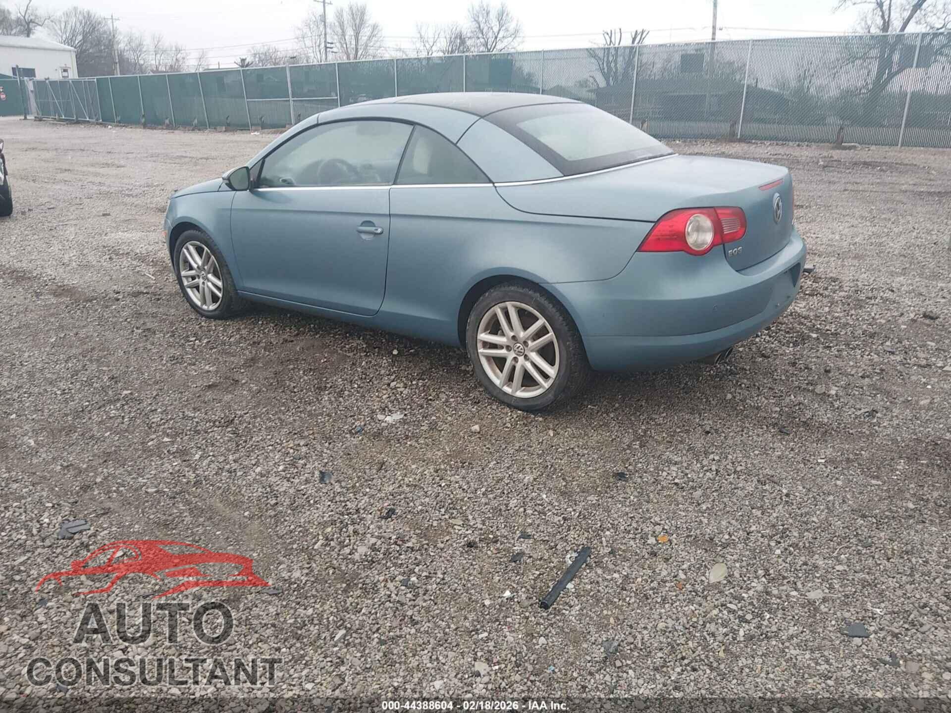 VOLKSWAGEN EOS 2009 - WVWFA71F59V016990