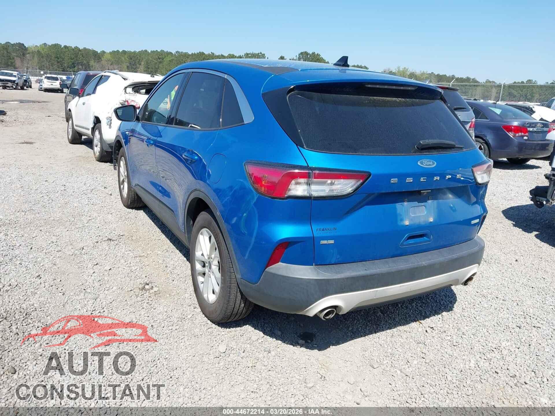 FORD ESCAPE 2020 - 1FMCU0G67LUA21853