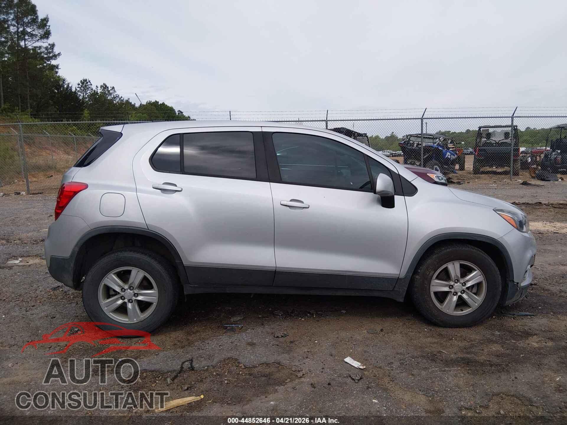 CHEVROLET TRAX 2019 - 3GNCJNSB3KL274943