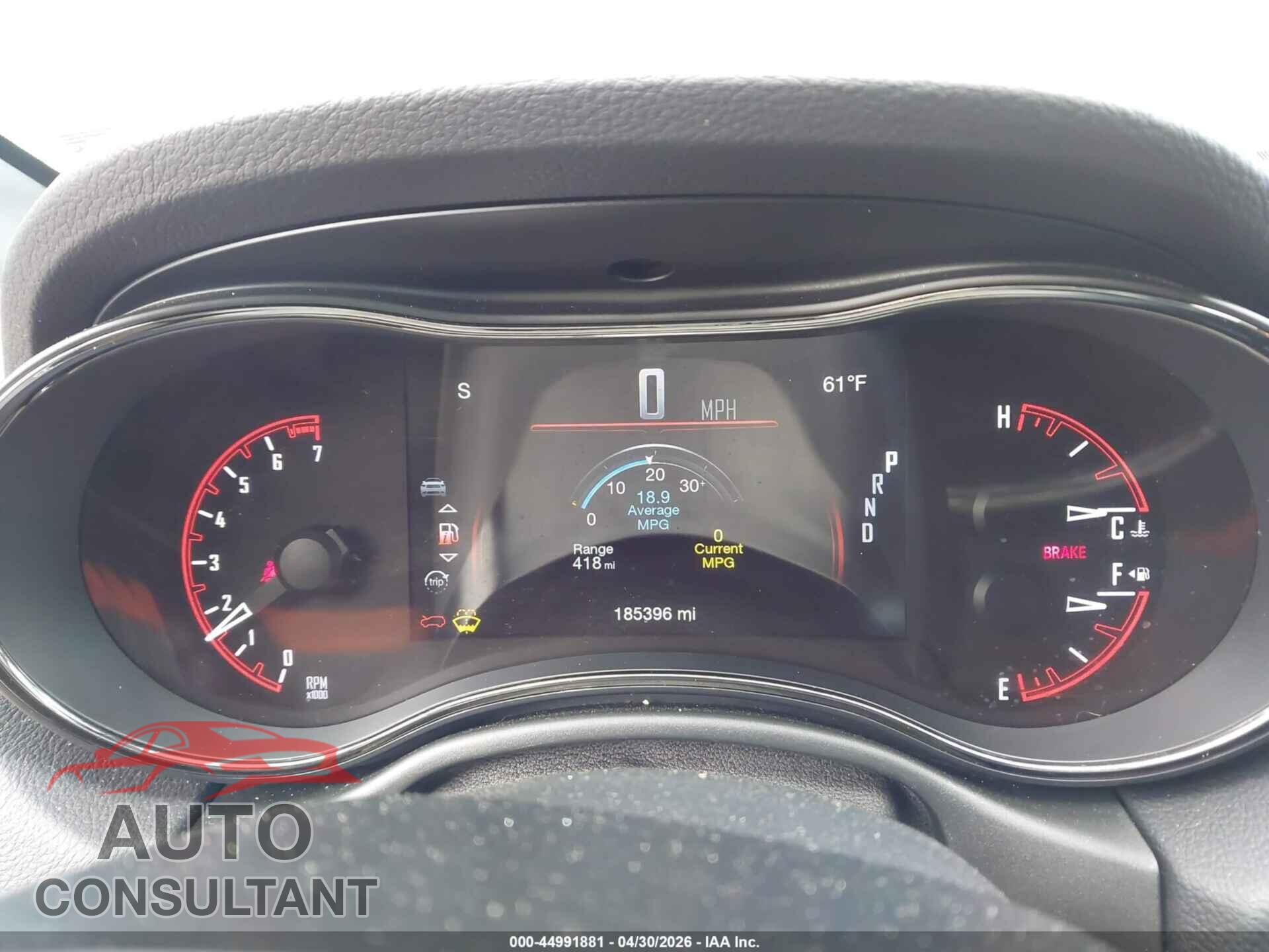 DODGE DURANGO 2020 - 1C4RDHDG5LC259605