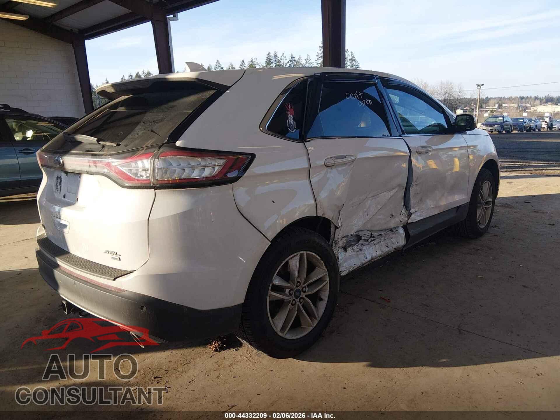 FORD EDGE 2017 - 2FMPK4J86HBC10404