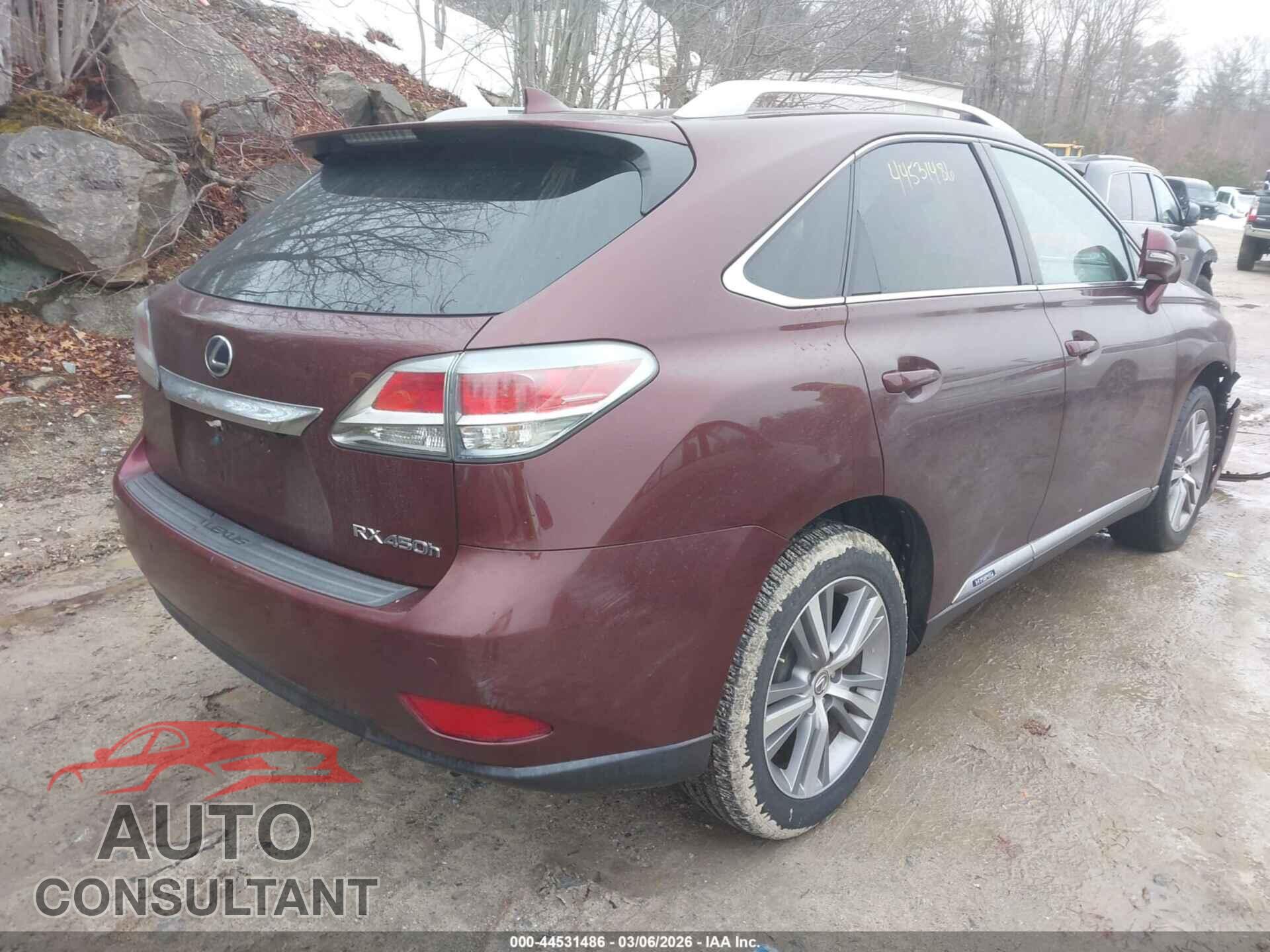 LEXUS RX 450H 2015 - 2T2BC1BA4FC006244