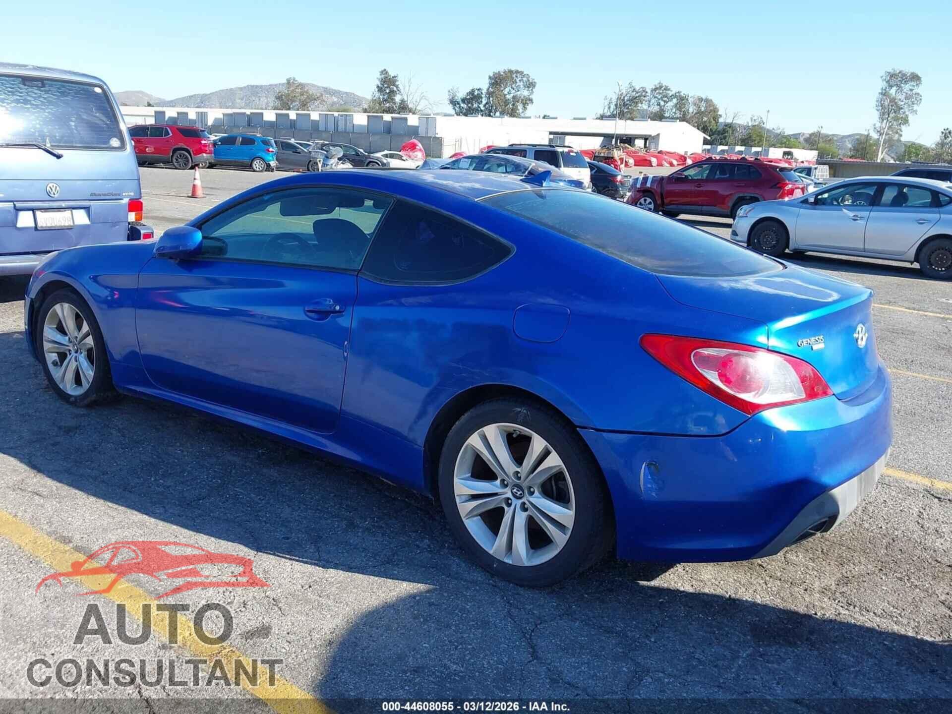 HYUNDAI GENESIS 2012 - KMHHT6KD6CU067854