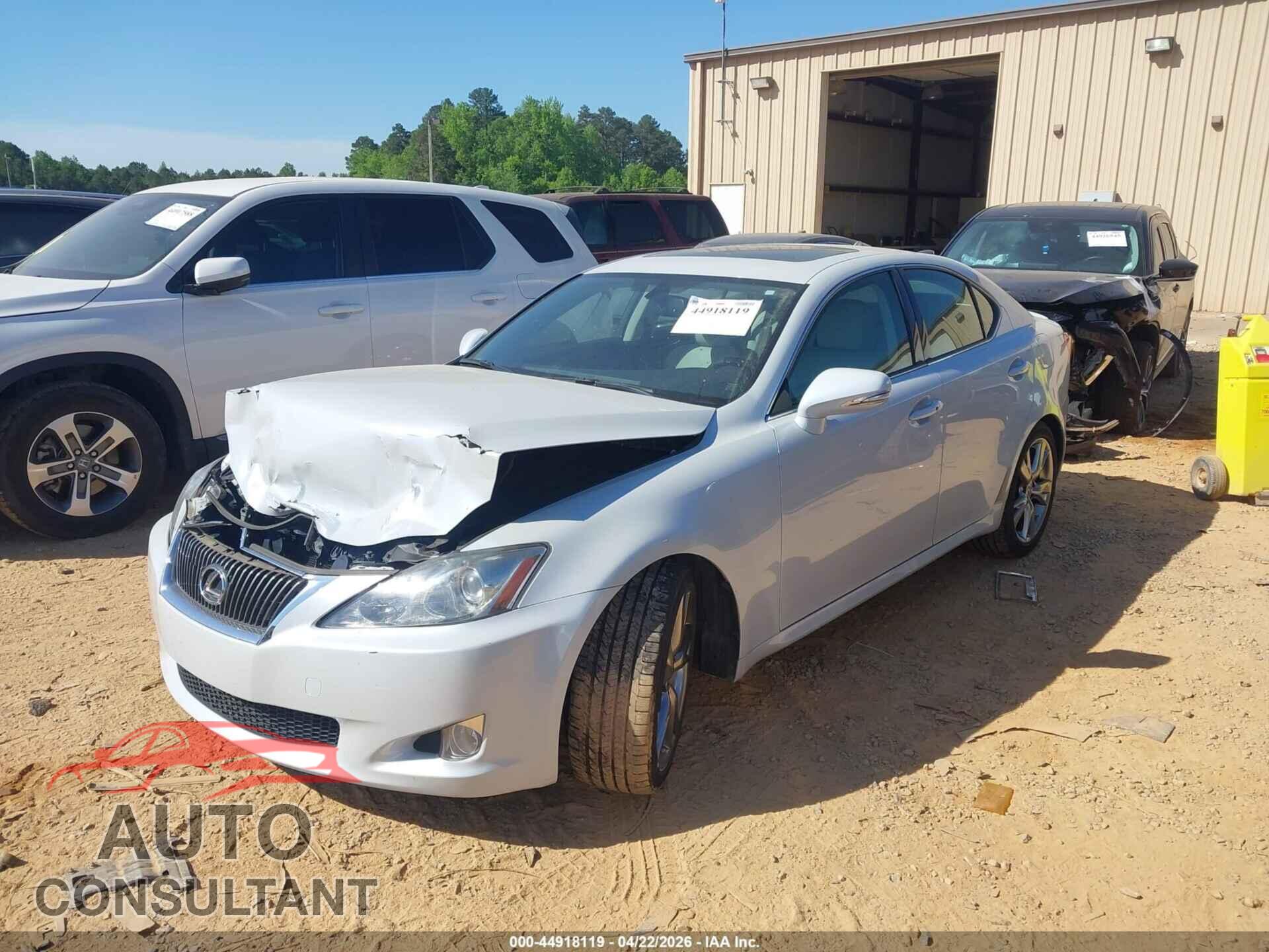 LEXUS IS 250 2010 - JTHBF5C26A5120308