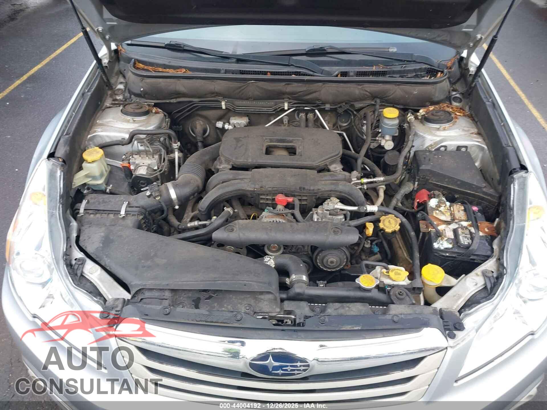 SUBARU OUTBACK 2012 - 4S4BRBCC5C3280741