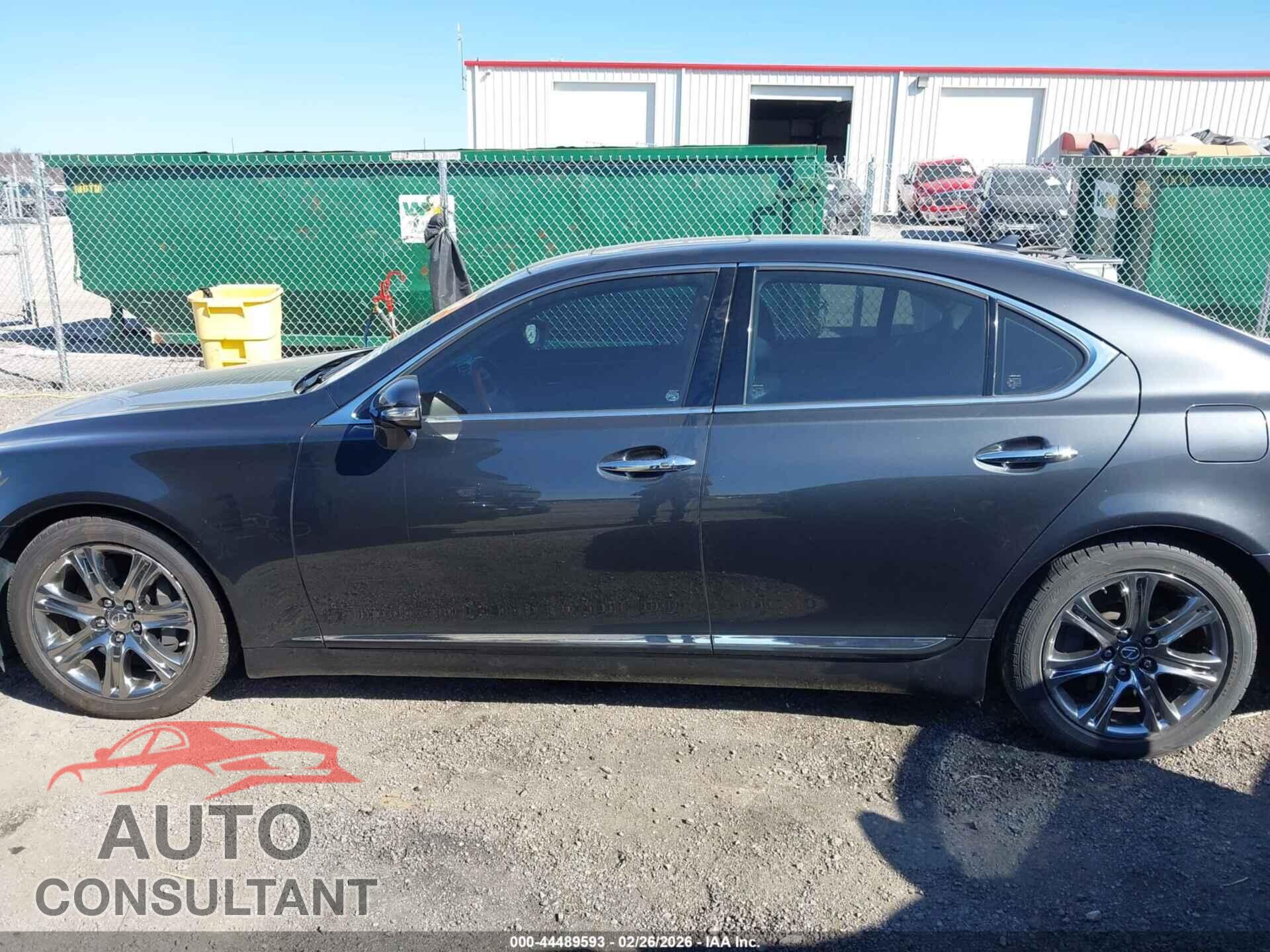 LEXUS LS 460 2010 - JTHCL5EF3A5008353