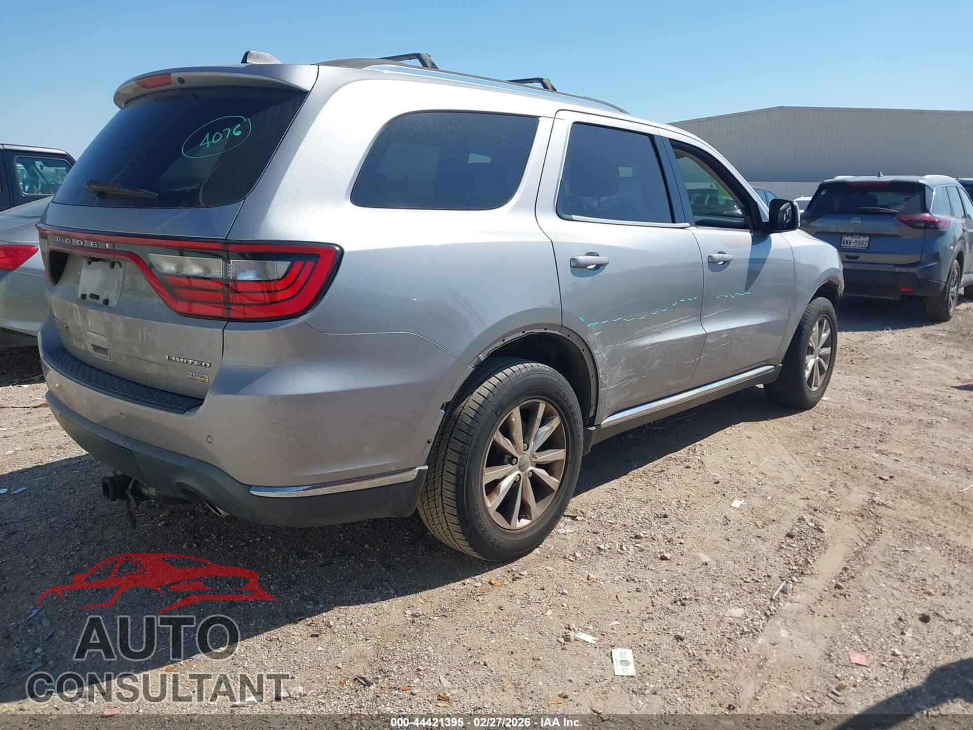 DODGE DURANGO 2015 - 1C4RDJDG3FC810206