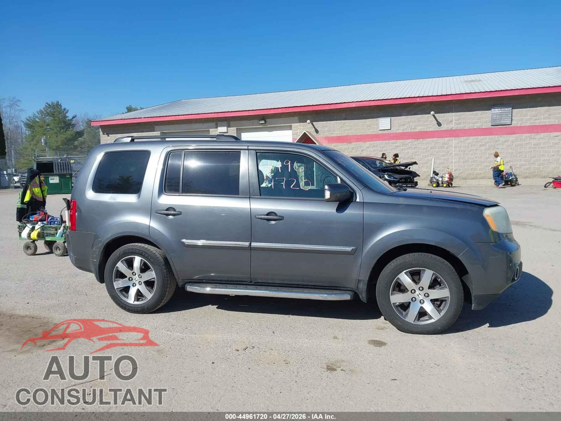 HONDA PILOT 2012 - 5FNYF3H97CB006471