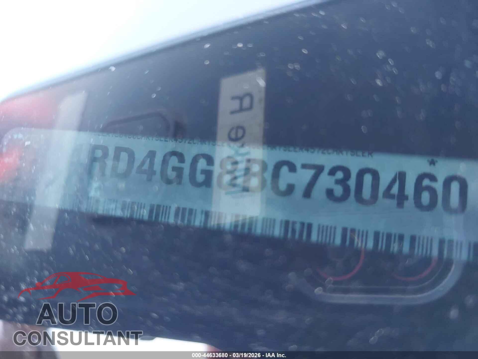 DODGE DURANGO 2011 - 1D4RD4GG8BC730460