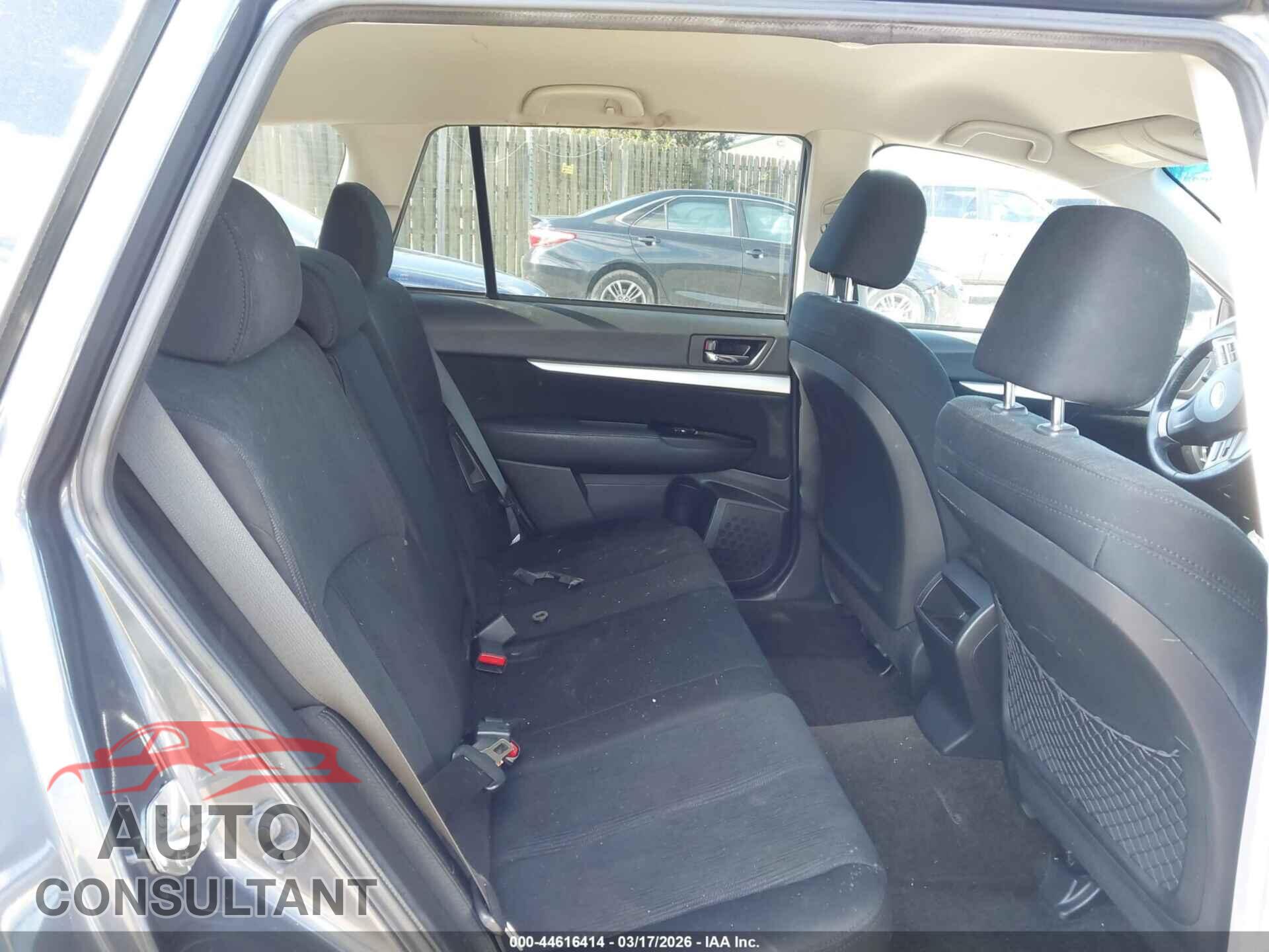 SUBARU OUTBACK 2014 - 4S4BRCCC7E3211395