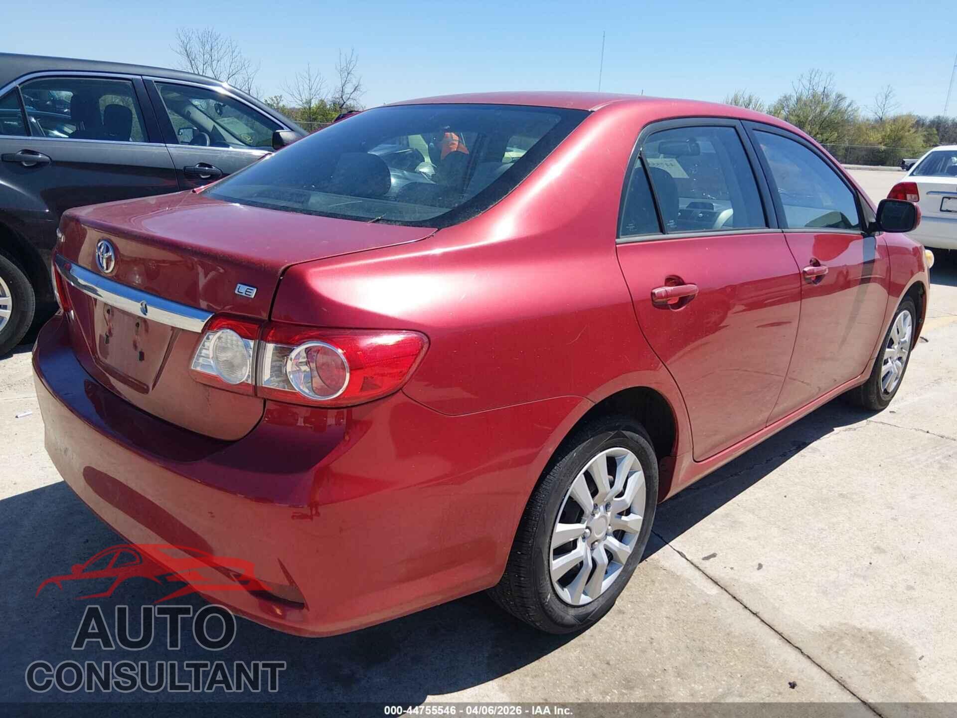 TOYOTA COROLLA 2012 - 2T1BU4EE5CC861984