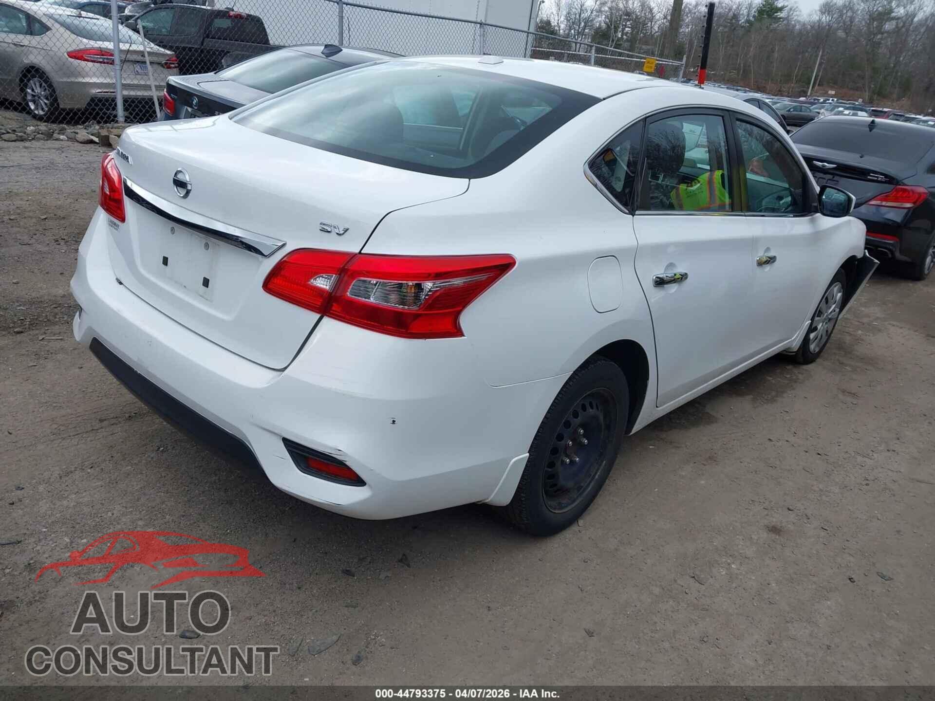 NISSAN SENTRA 2017 - 3N1AB7AP8HY403473
