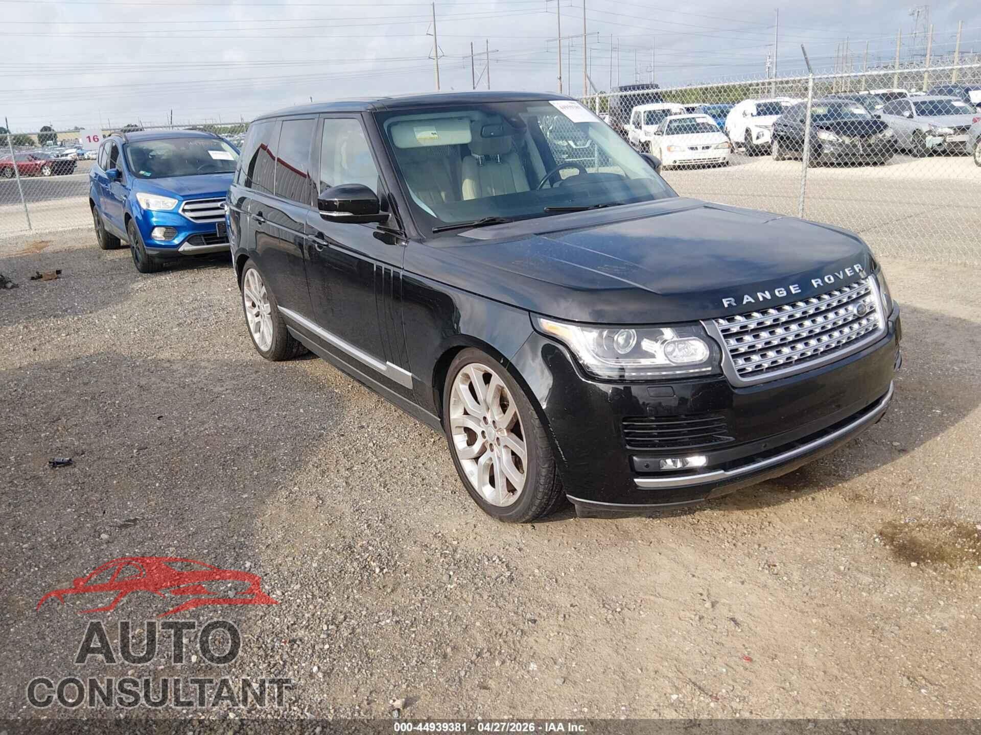 LAND ROVER RANGE ROVER 2015 - SALGS2TF9FA219703